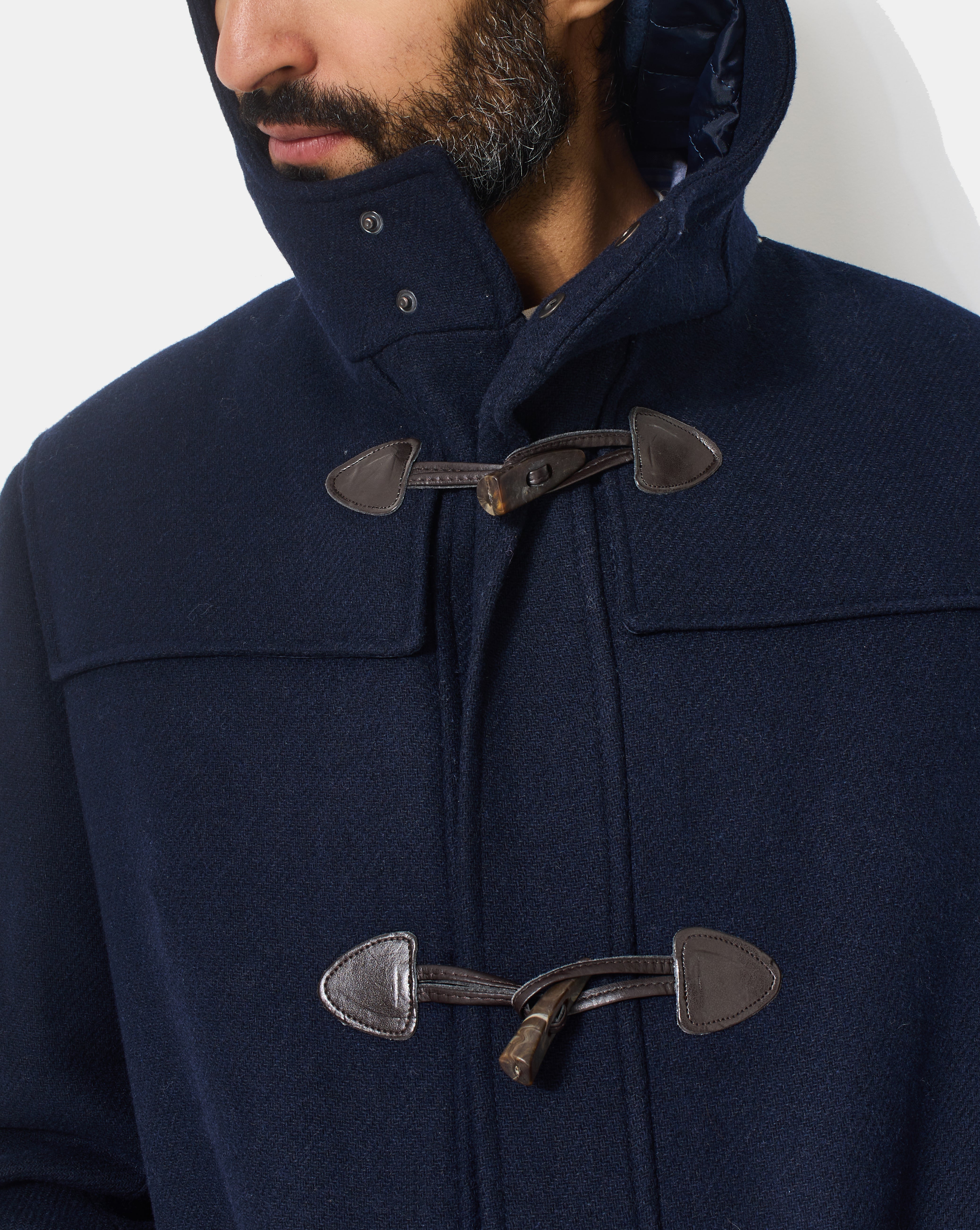 MANTEAU NEW DUFFLE BLEU MARINE