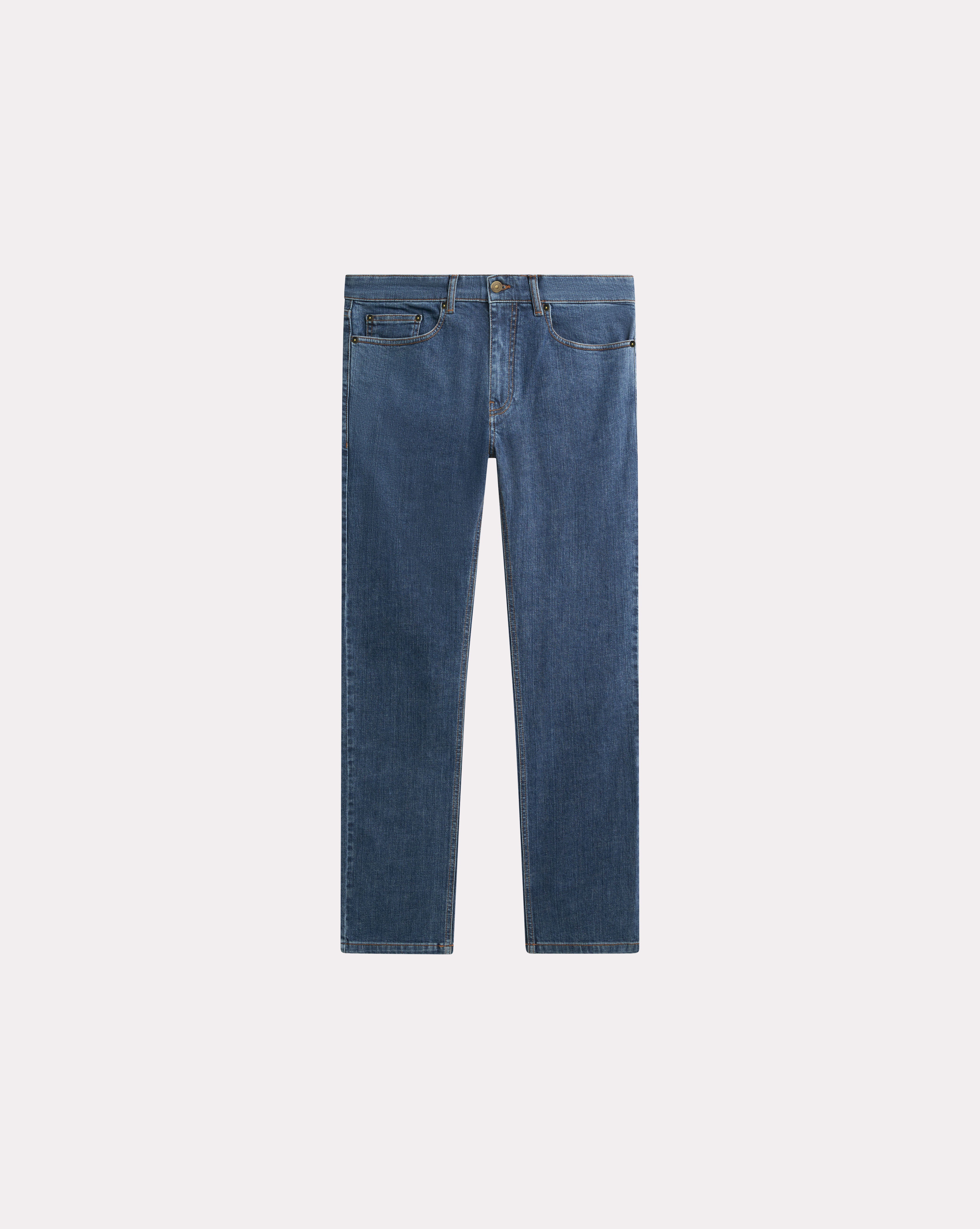 JEAN DENIM STRAIGHT BLEU MARINE