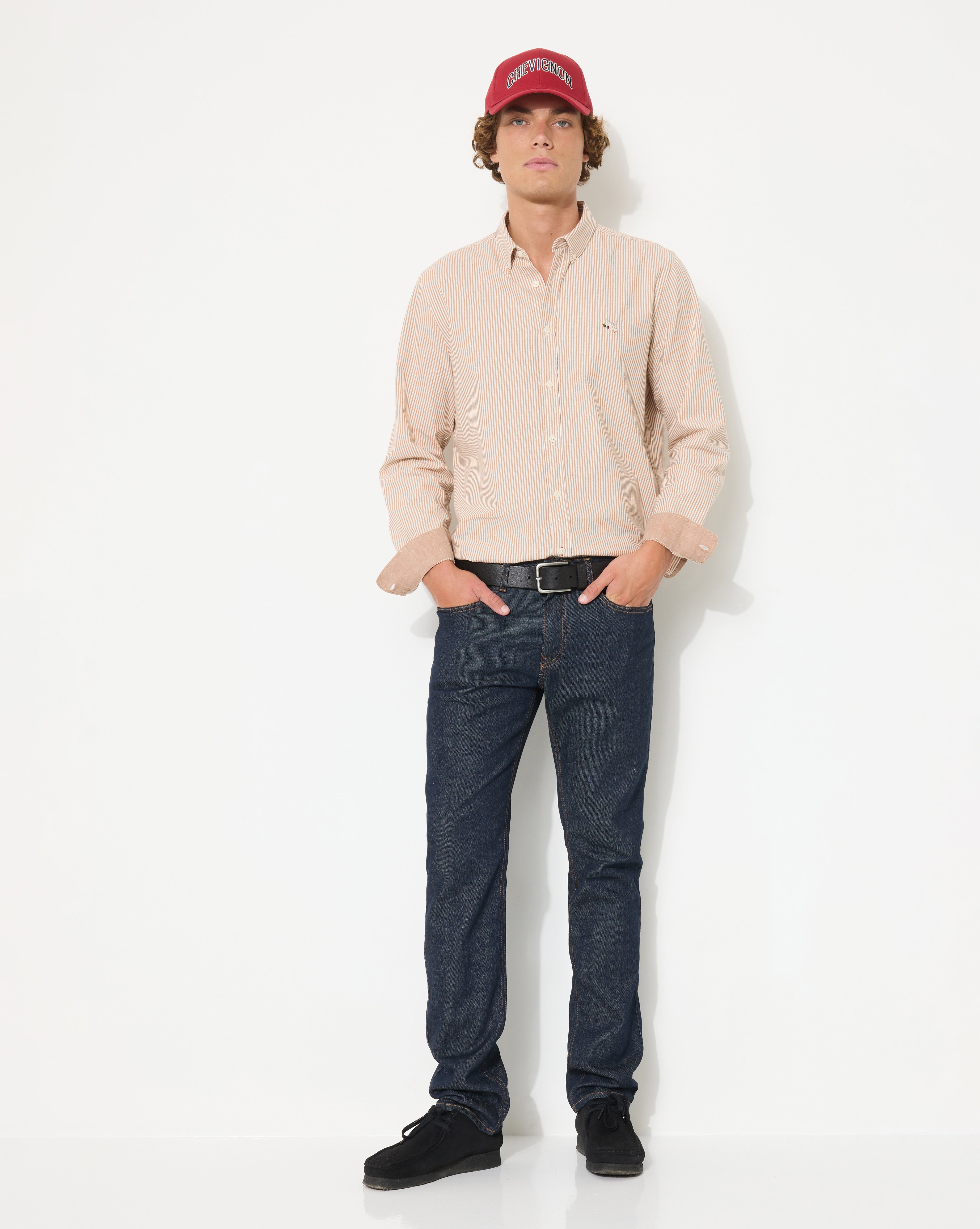 JEAN DENIM STRAIGHT BLEU