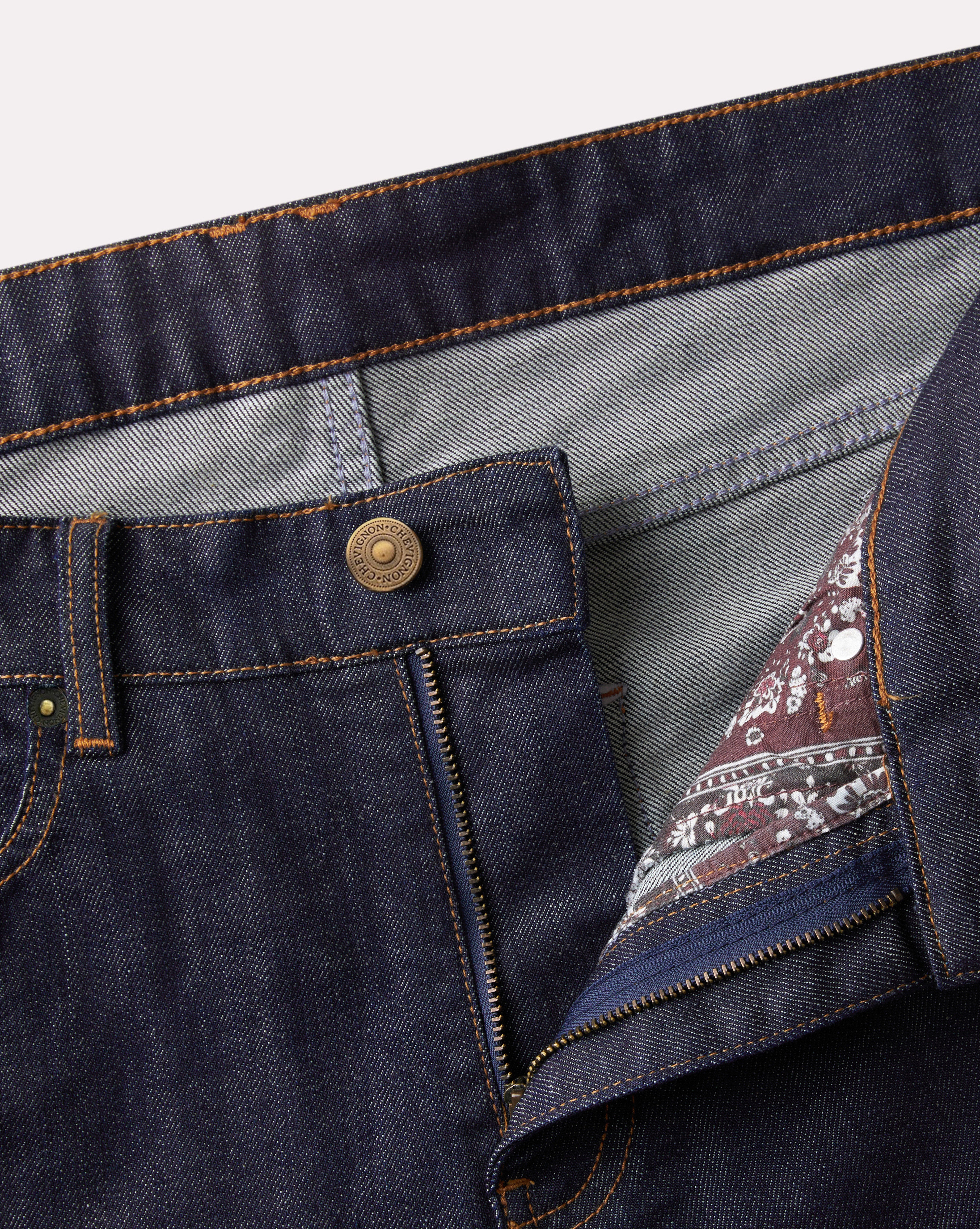 JEAN DENIM STRAIGHT BLEU