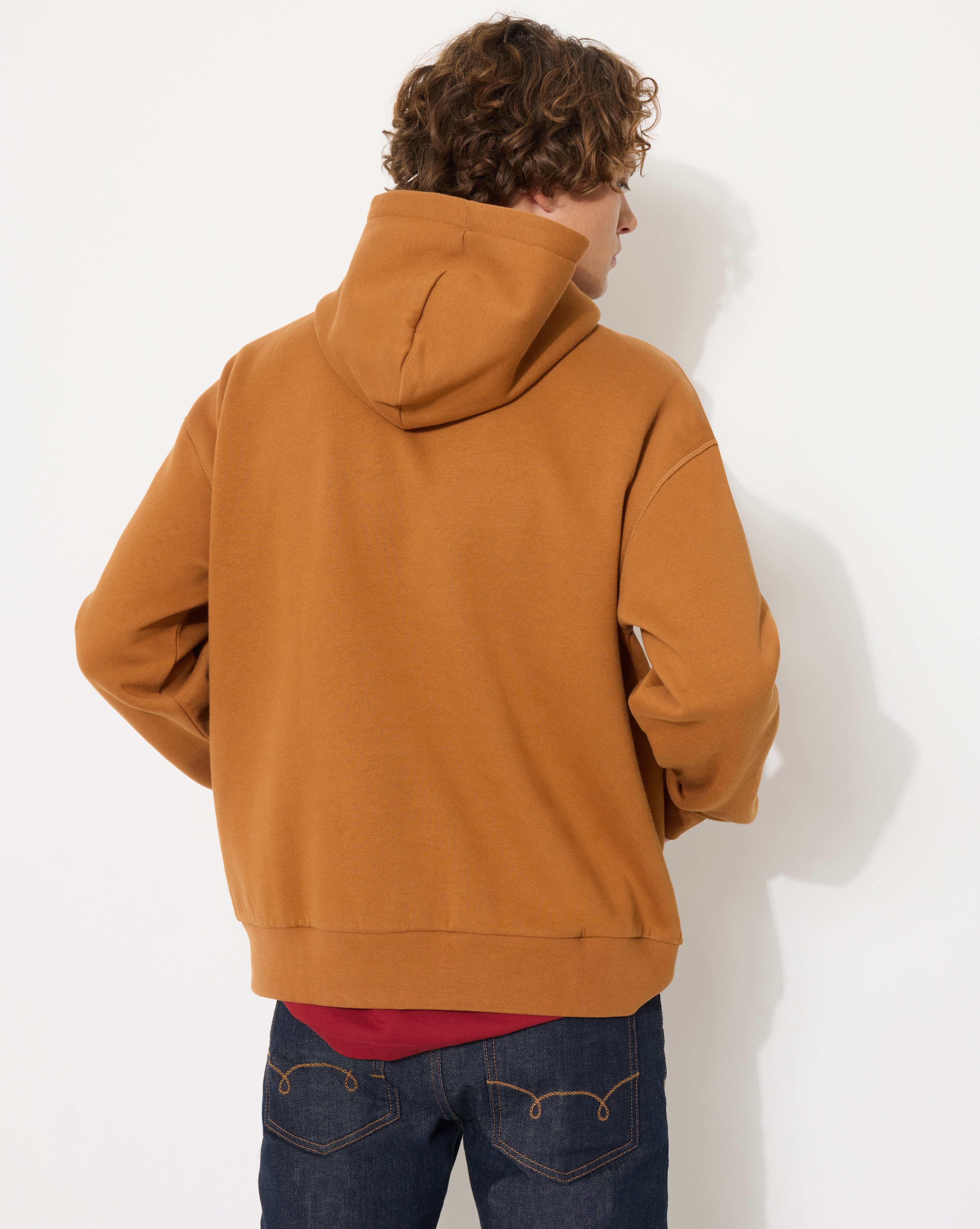 SWEAT HOOD TOGS MARRON