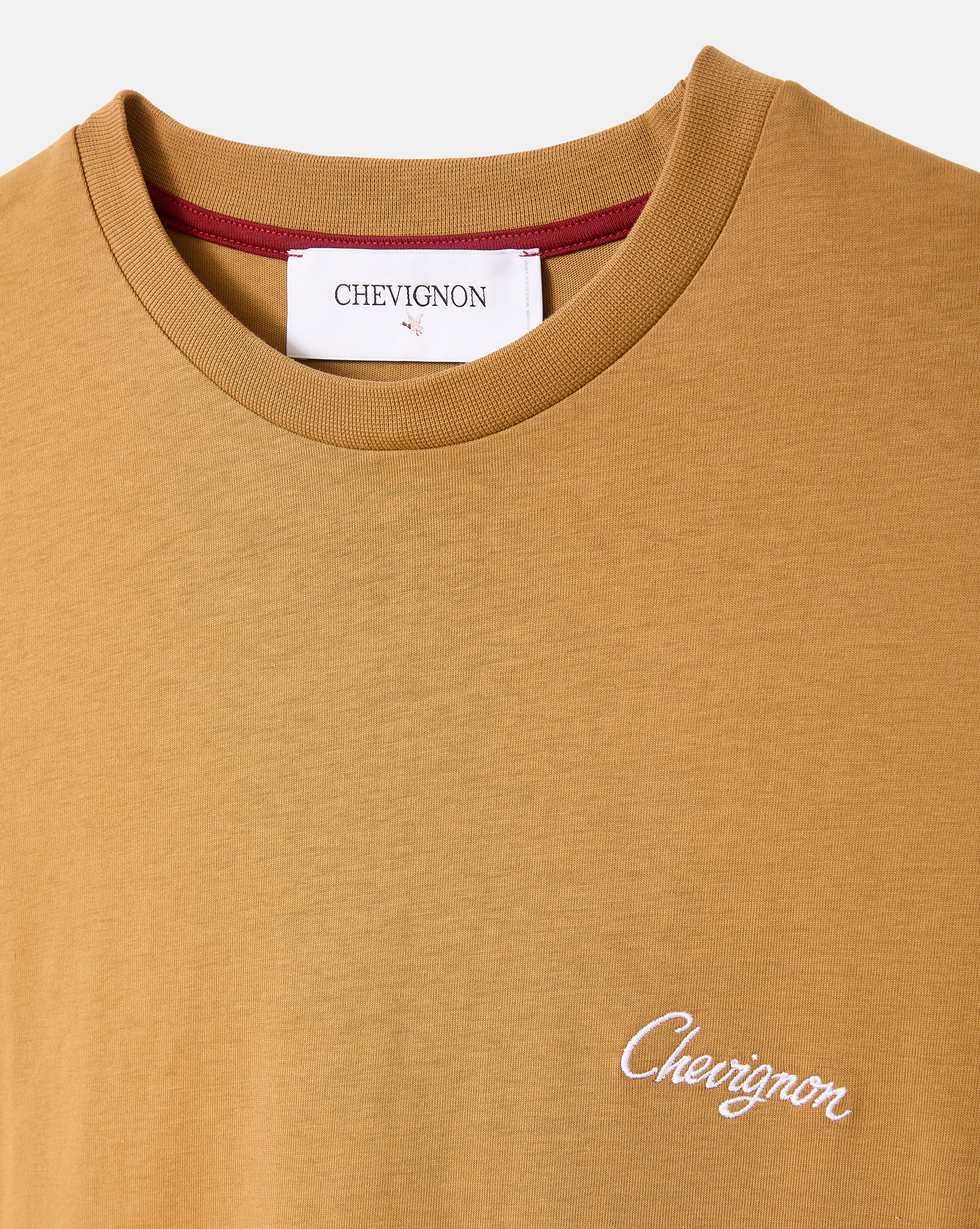 T-SHIRT CITY TEE OVERSIZE MARRON