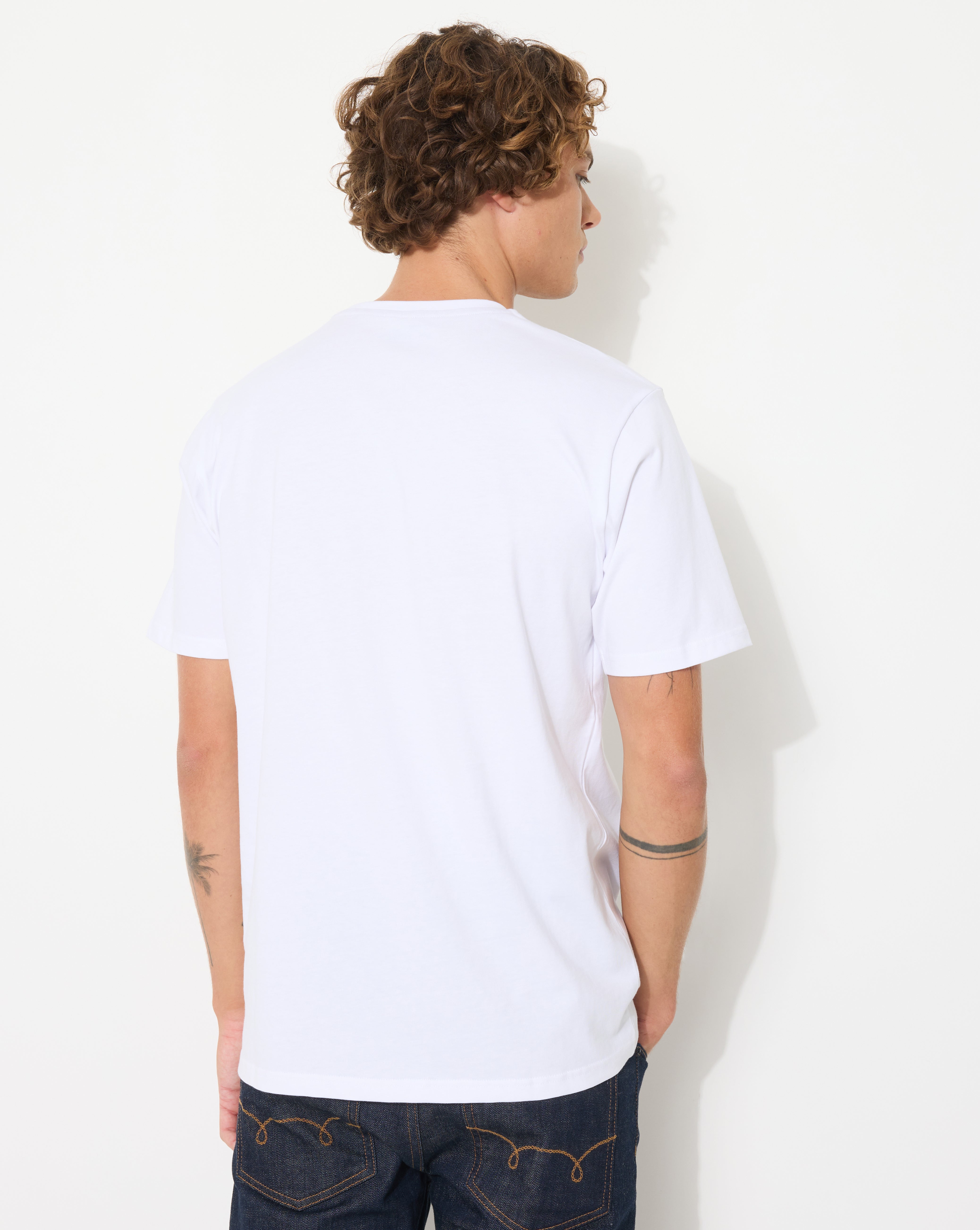 T-SHIRT T-TOGS BLANC