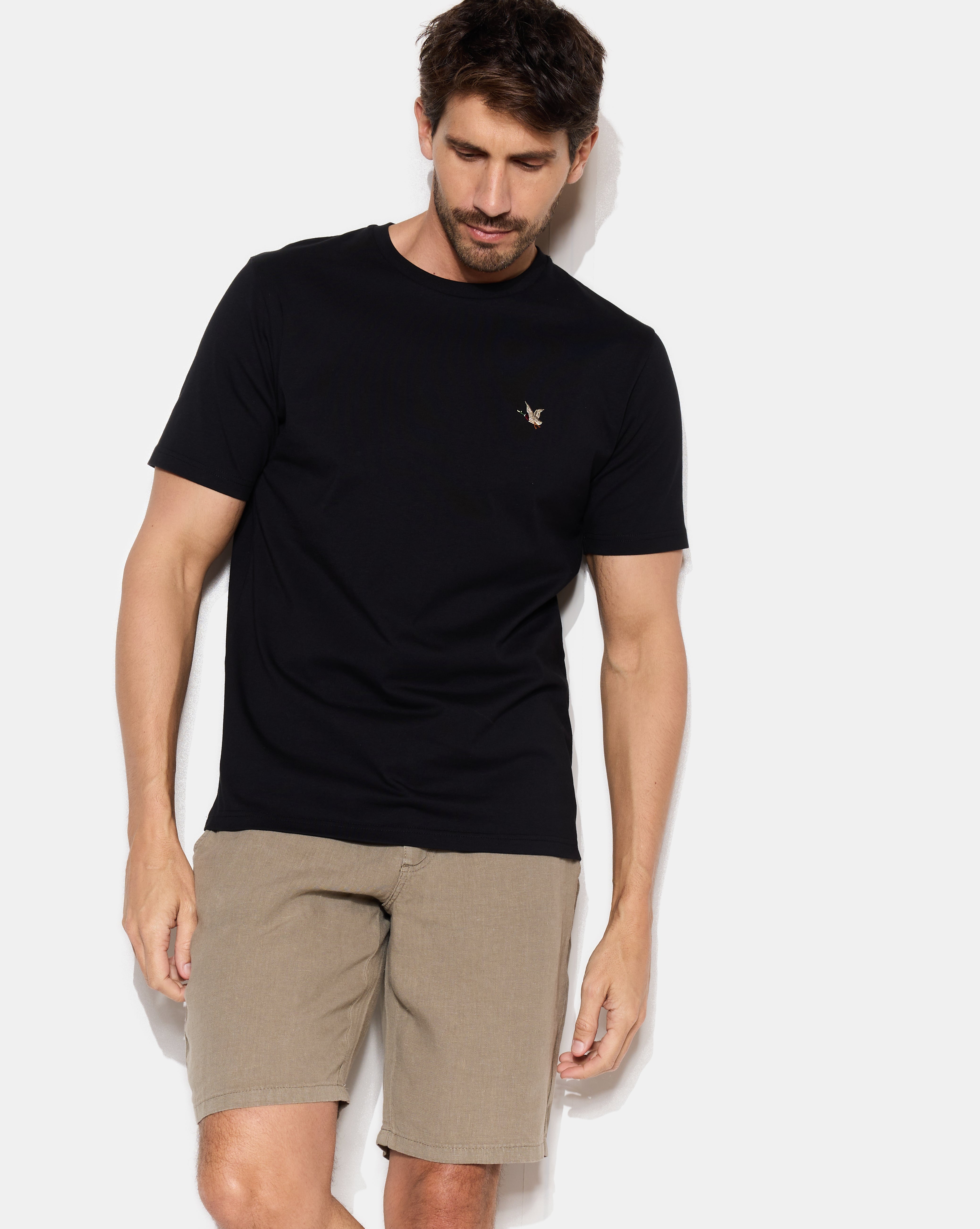 T-TOGS BLACK T-SHIRT