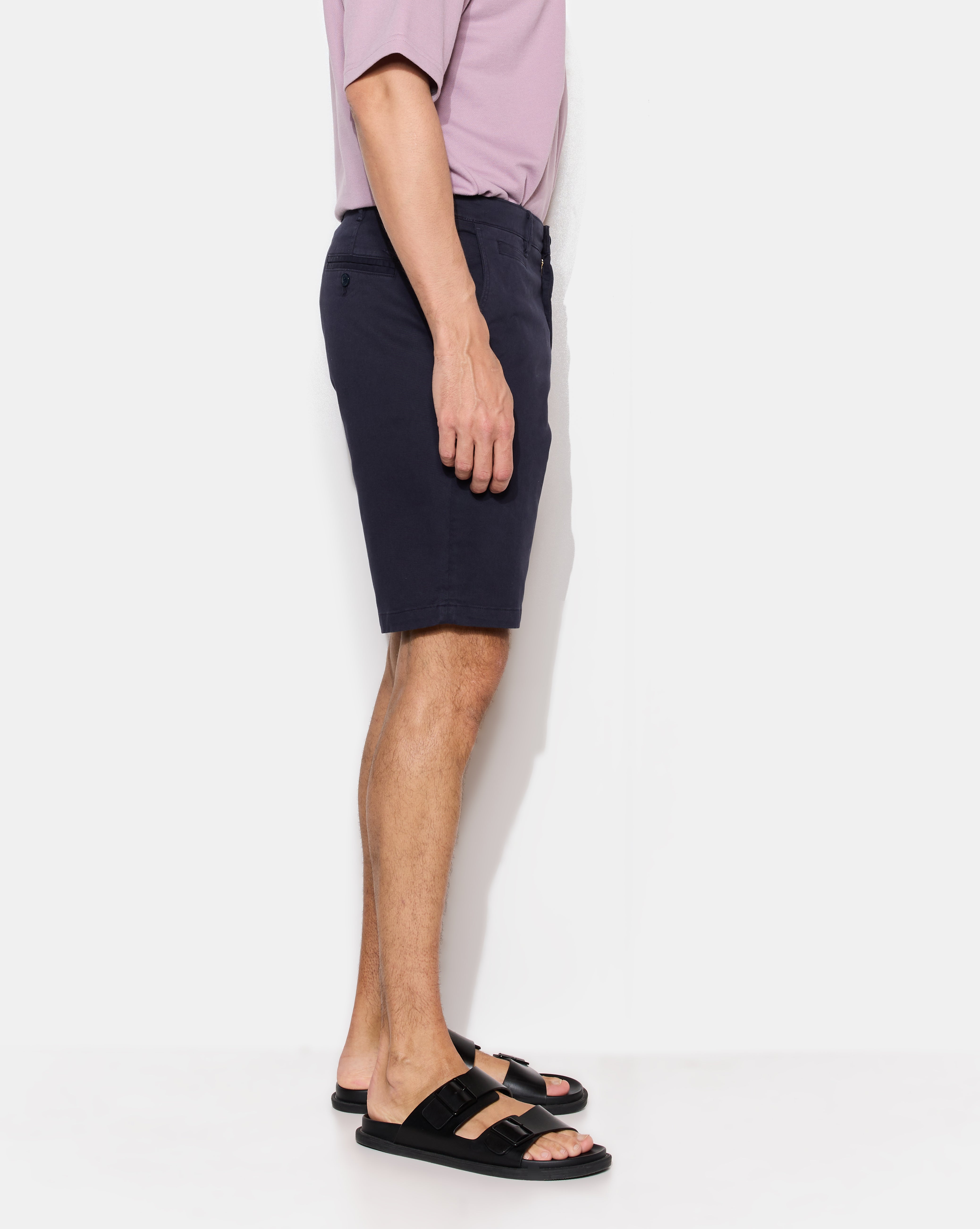 CHINO SHORT BLEU MARINE
