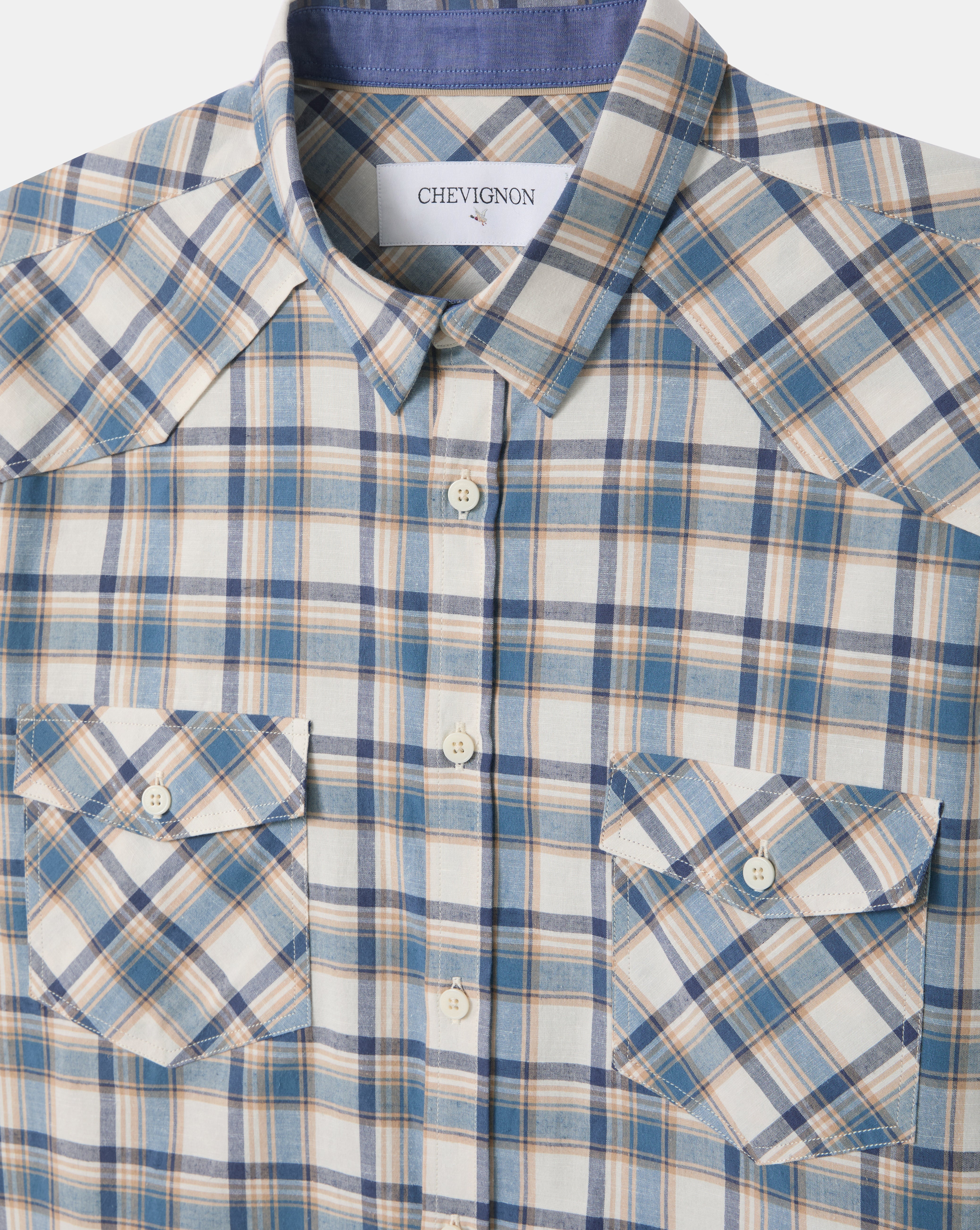 CHEMISE DOUG BLEU