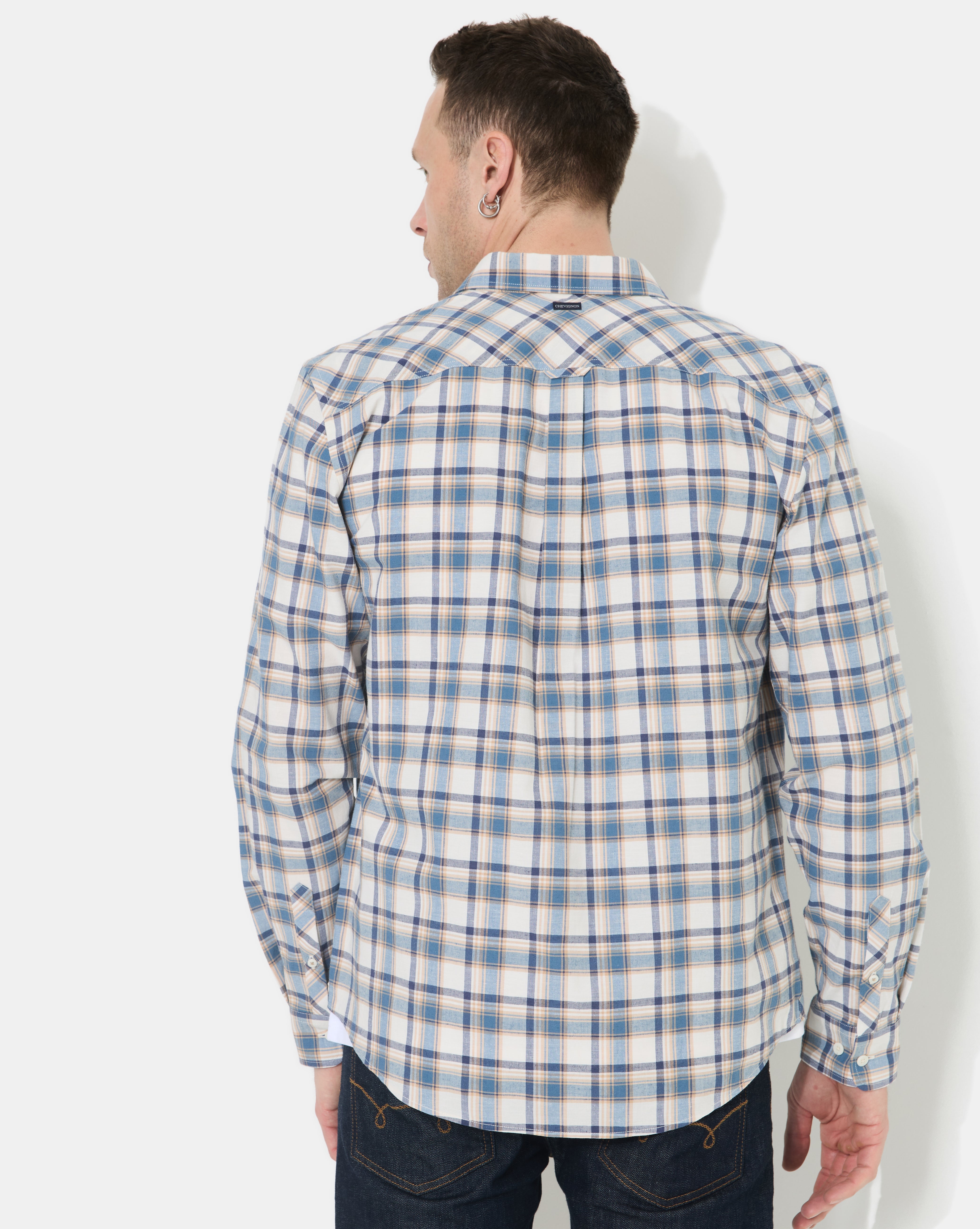 CHEMISE DOUG BLEU