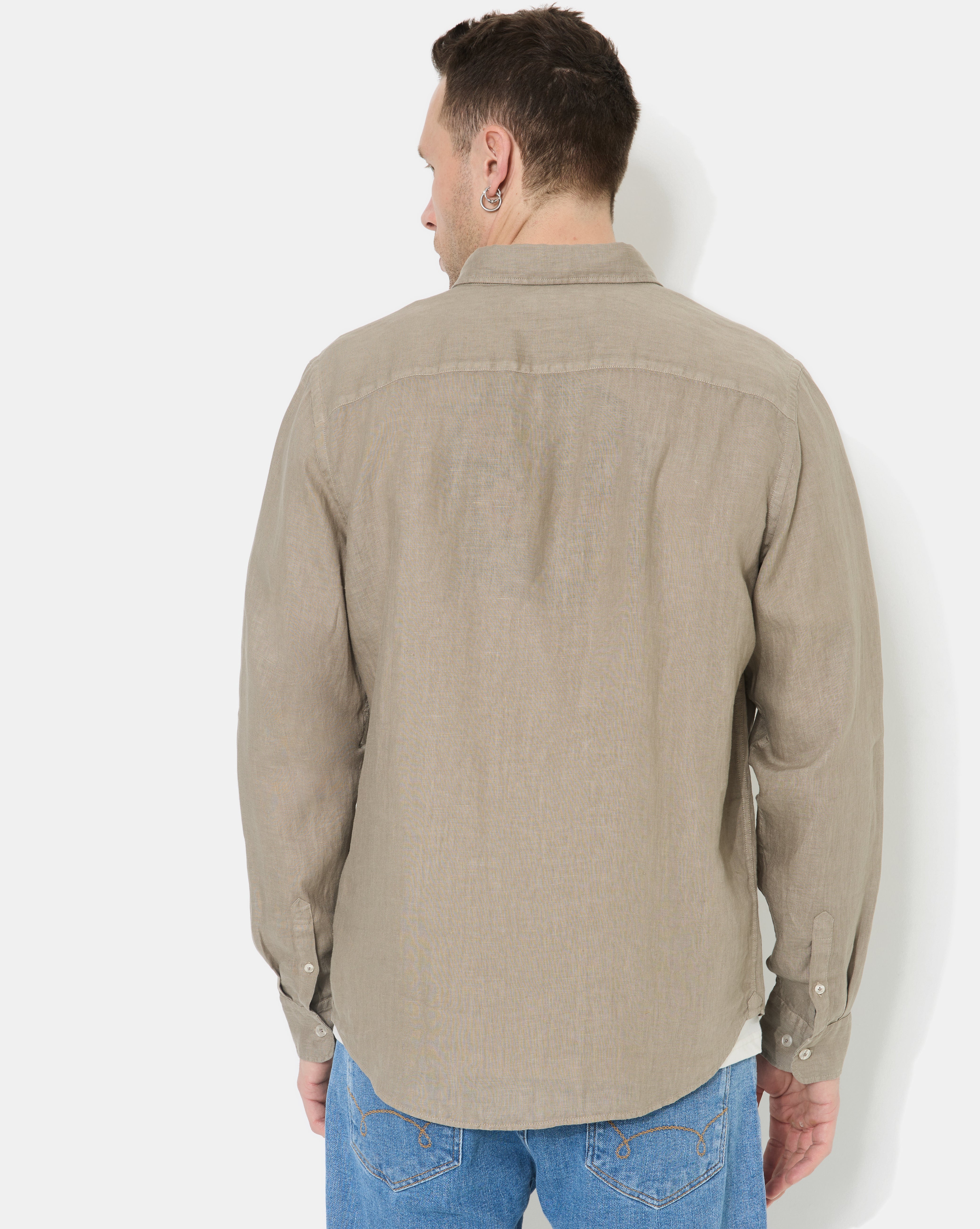 LINO LONG SLEEVE SHIRT ARMY