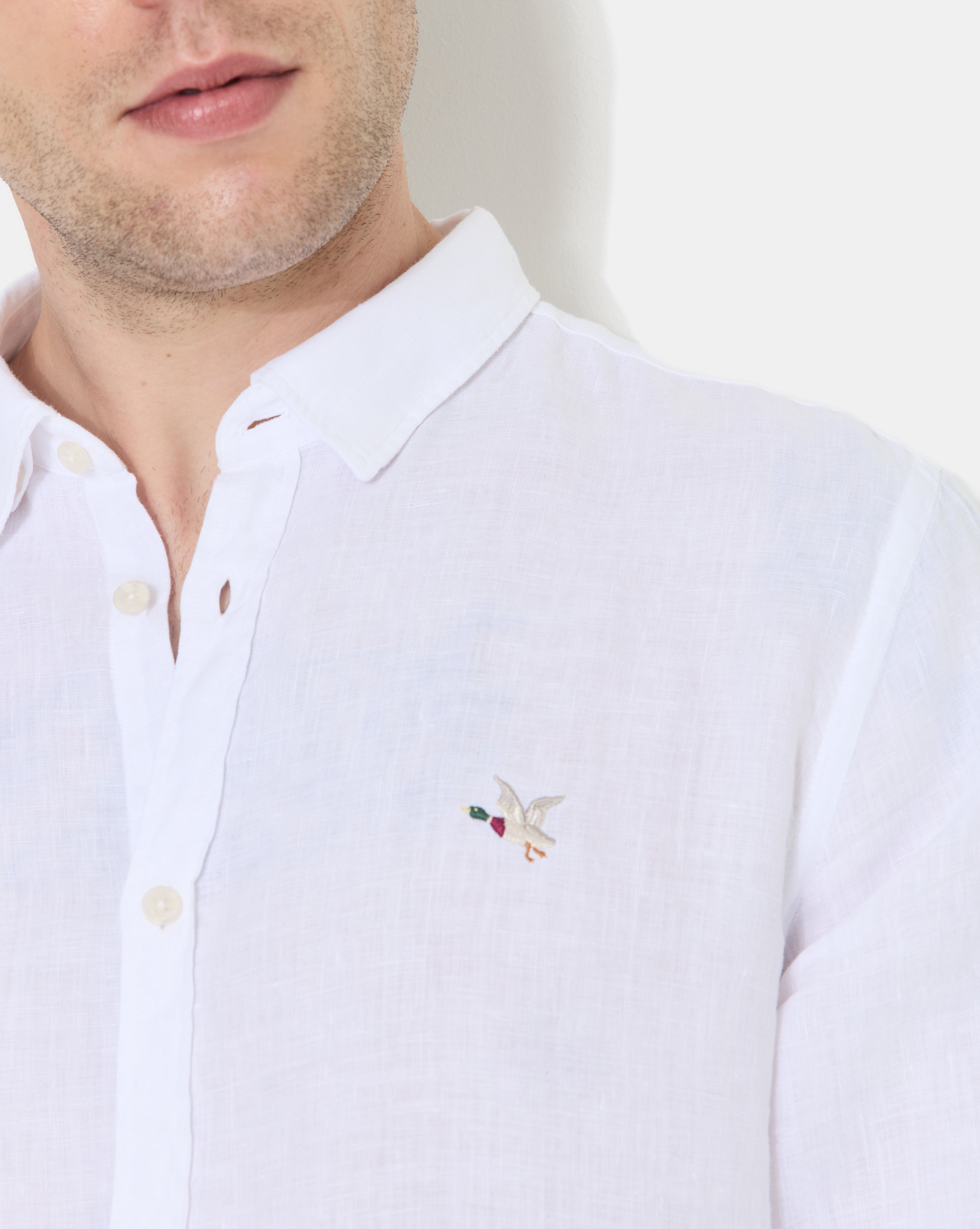 LINO SHIRT LS WHITE