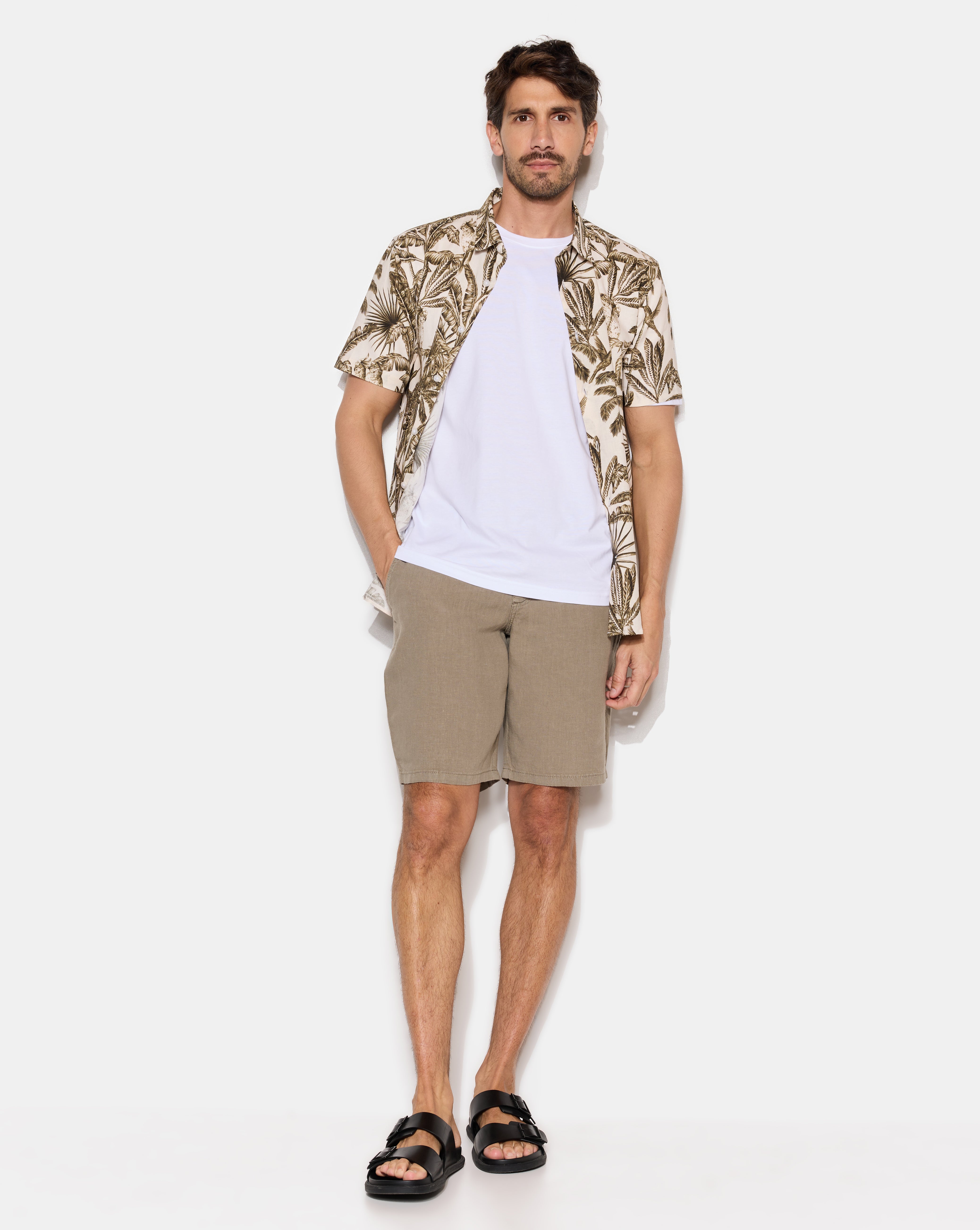 CHEMISE DOMINO ÉCRU