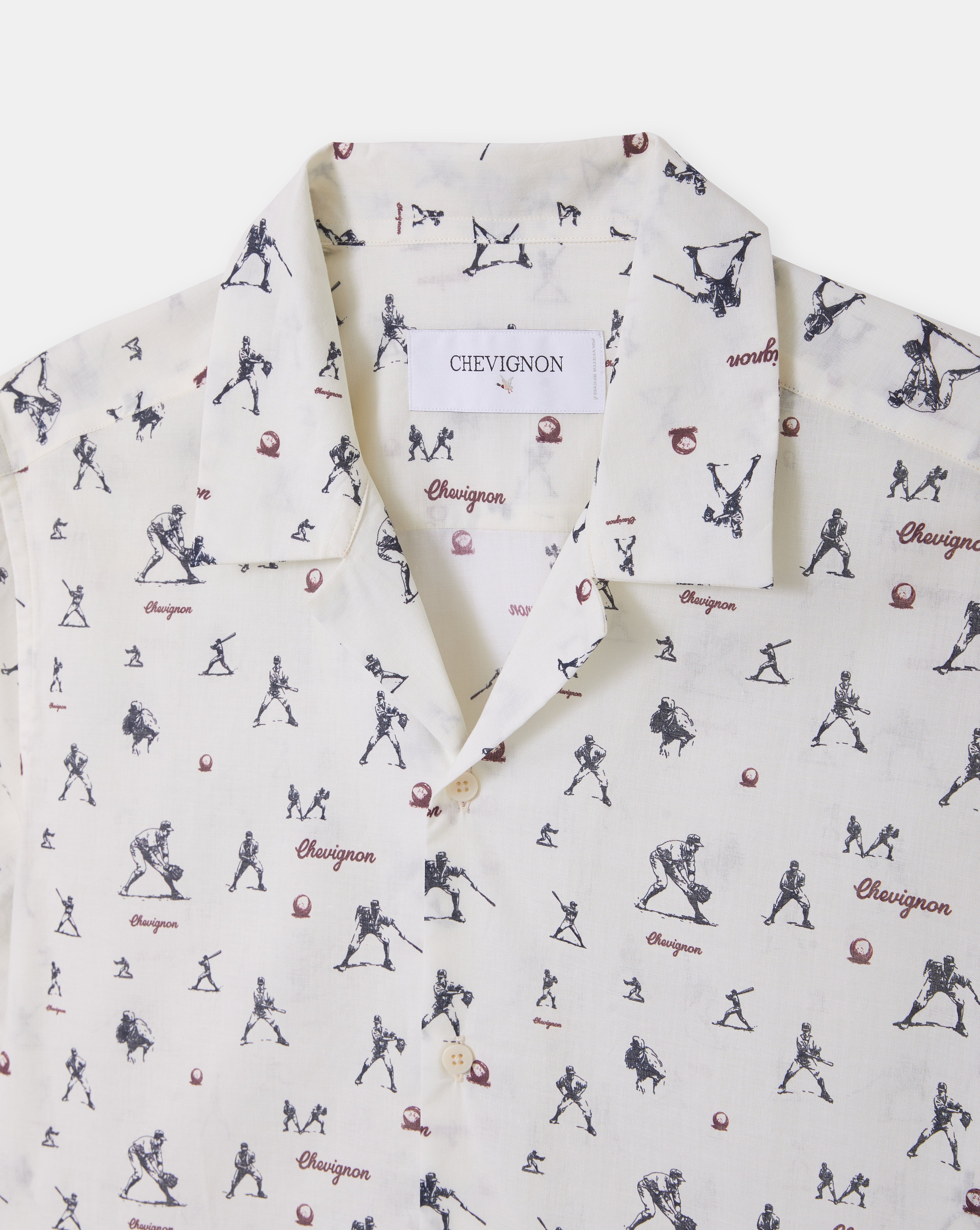 CHEMISE DAWAI ÉCRU