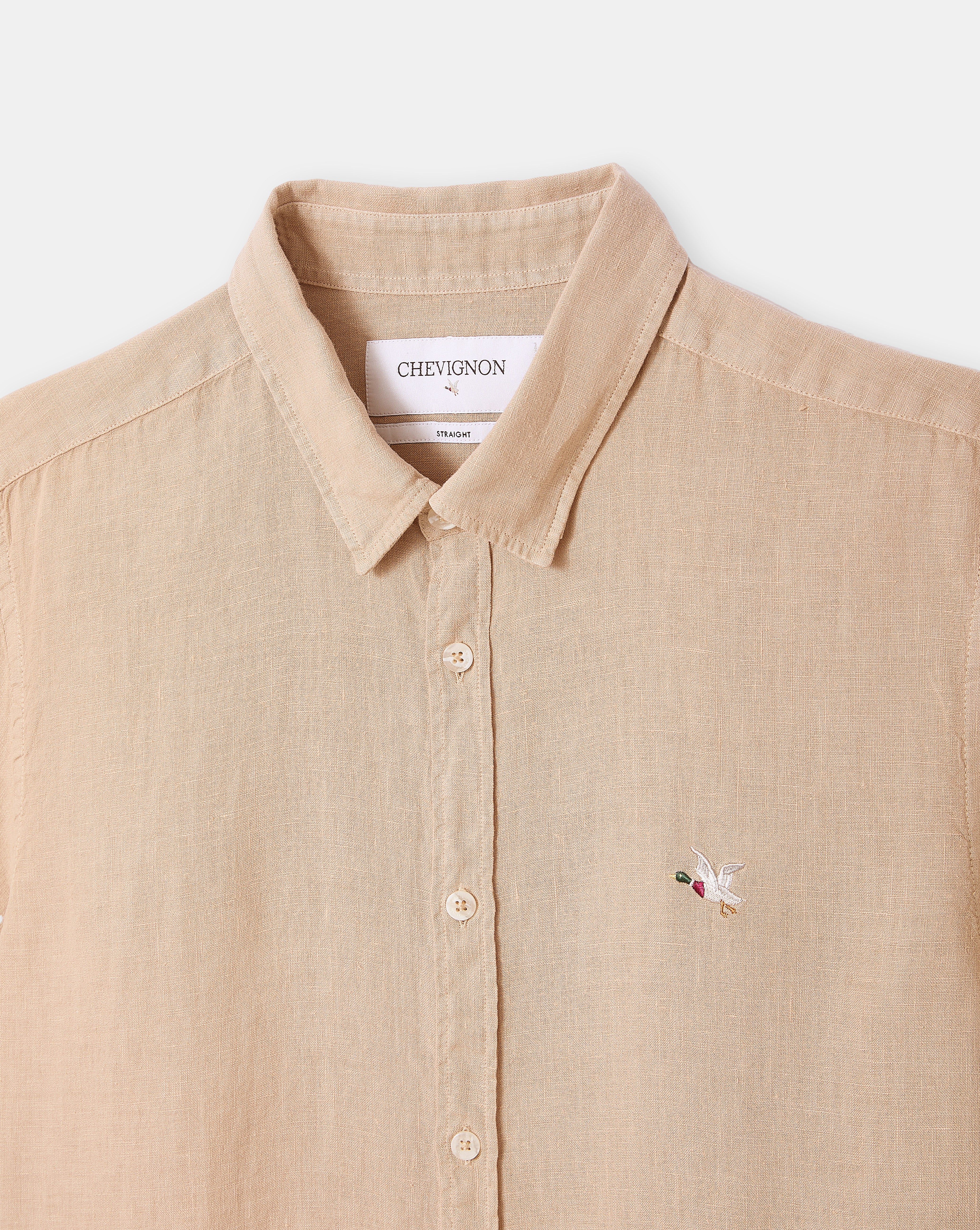 LINO S/S SHIRT BEIGE