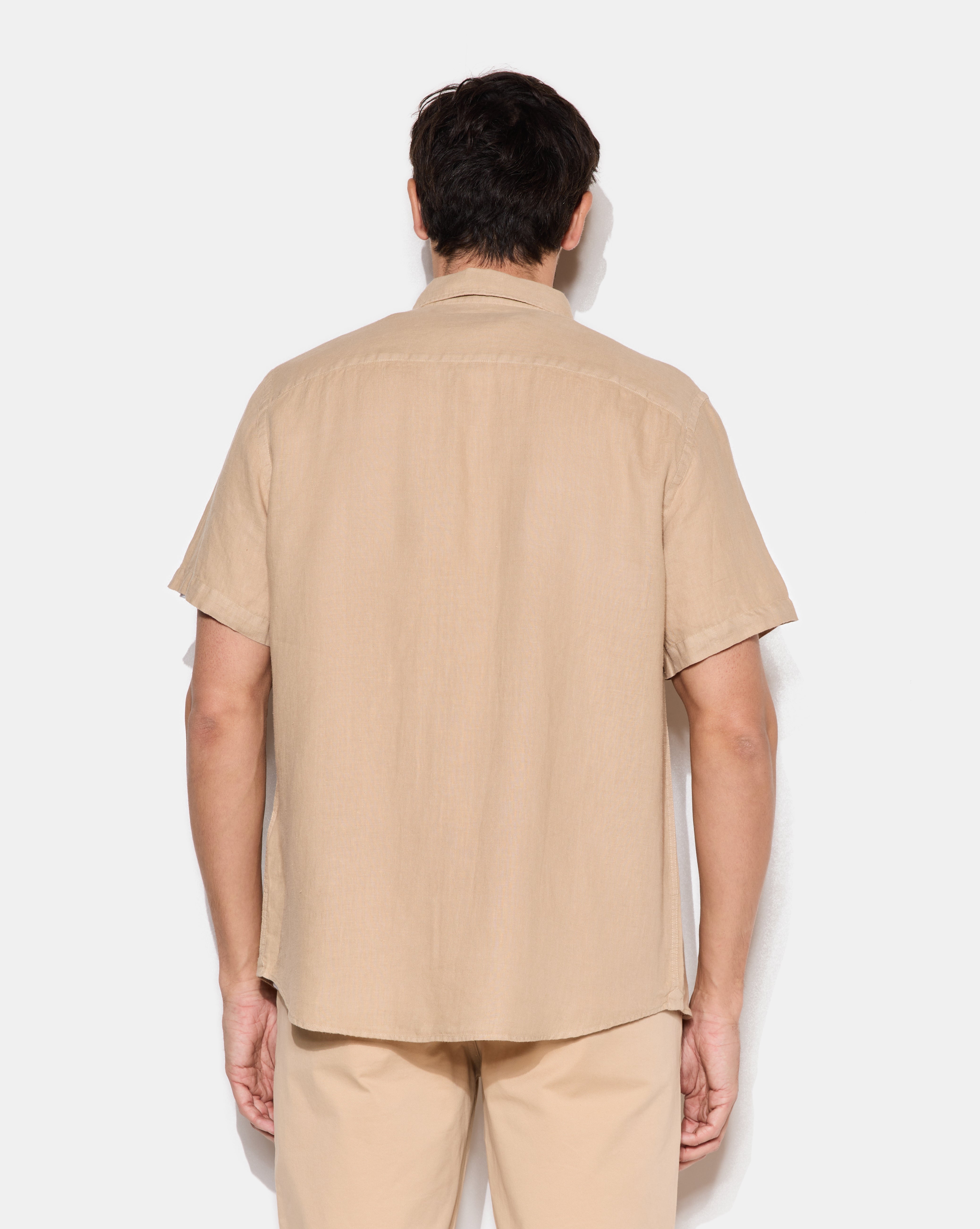 LINO S/S SHIRT BEIGE
