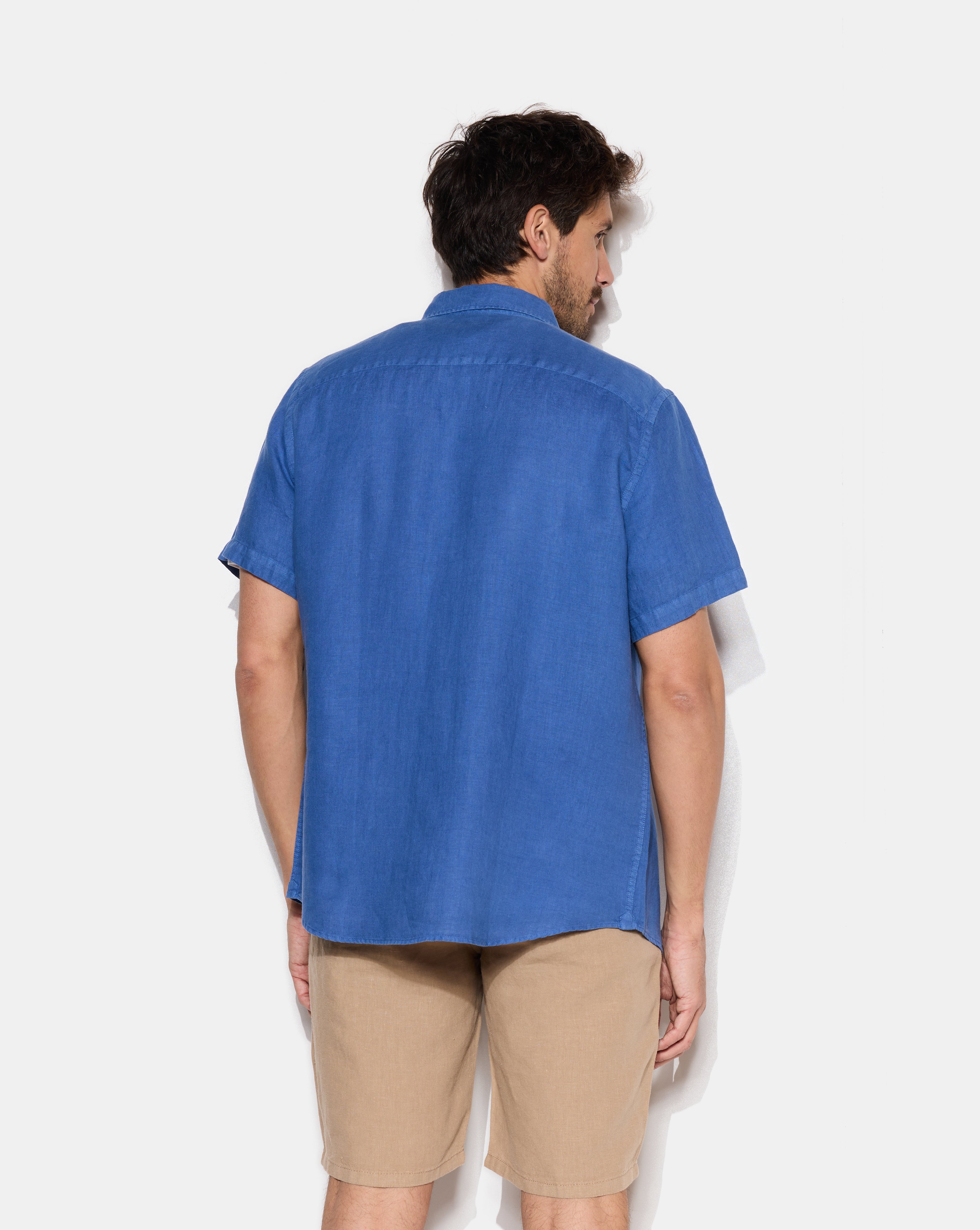 LINO S/S SHIRT BLUE
