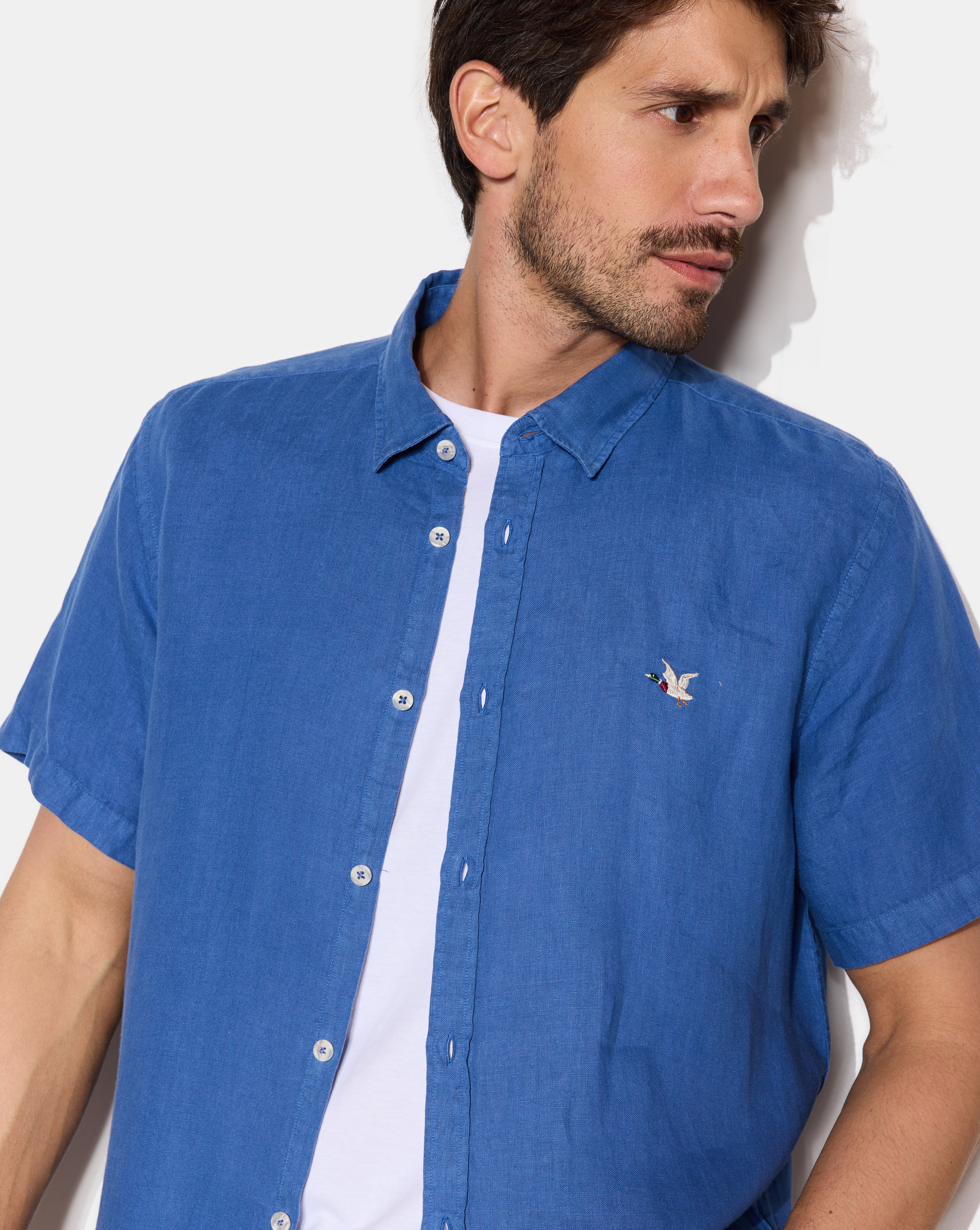 LINO S/S SHIRT BLUE