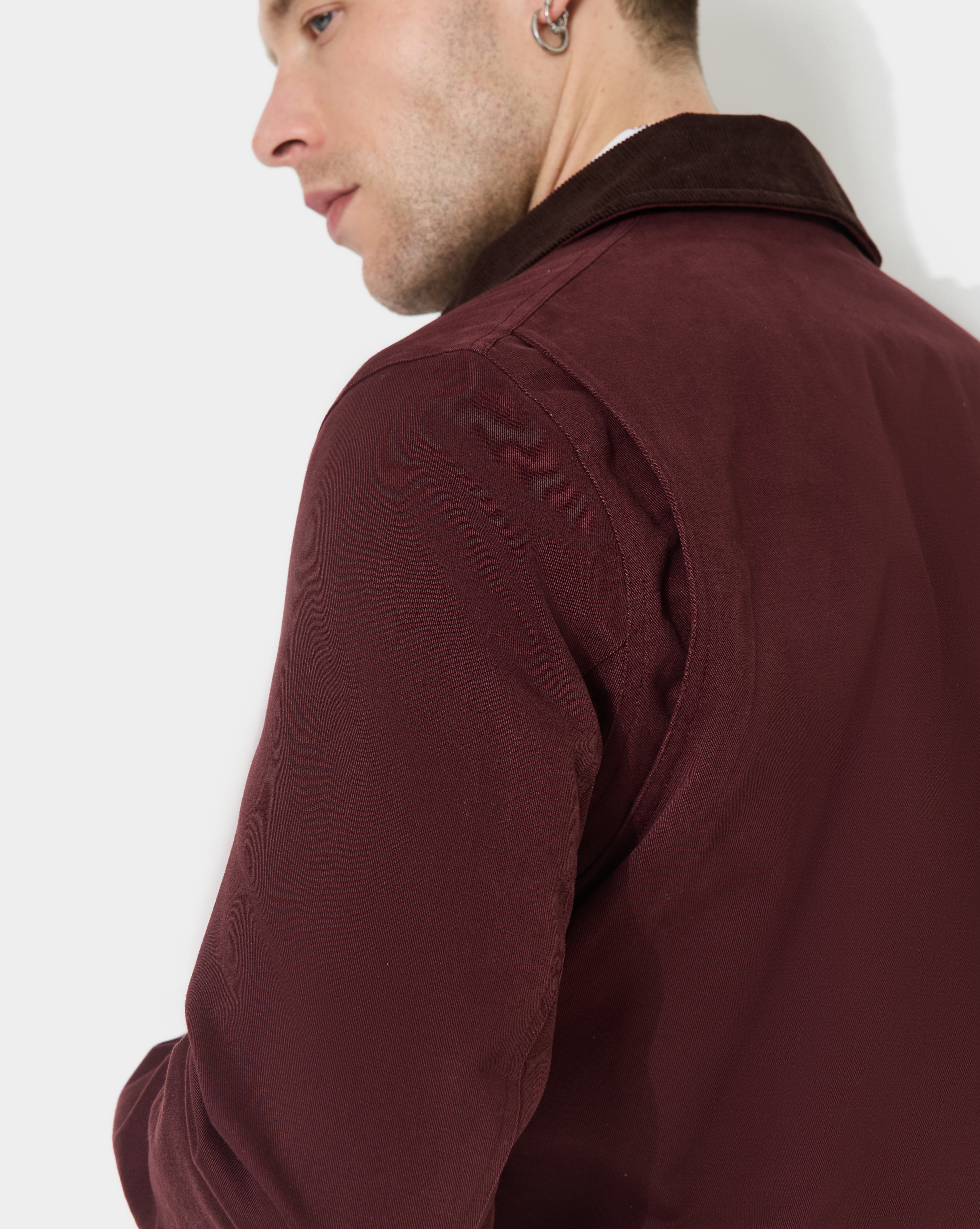 DALTON BURGUNDY JACKET