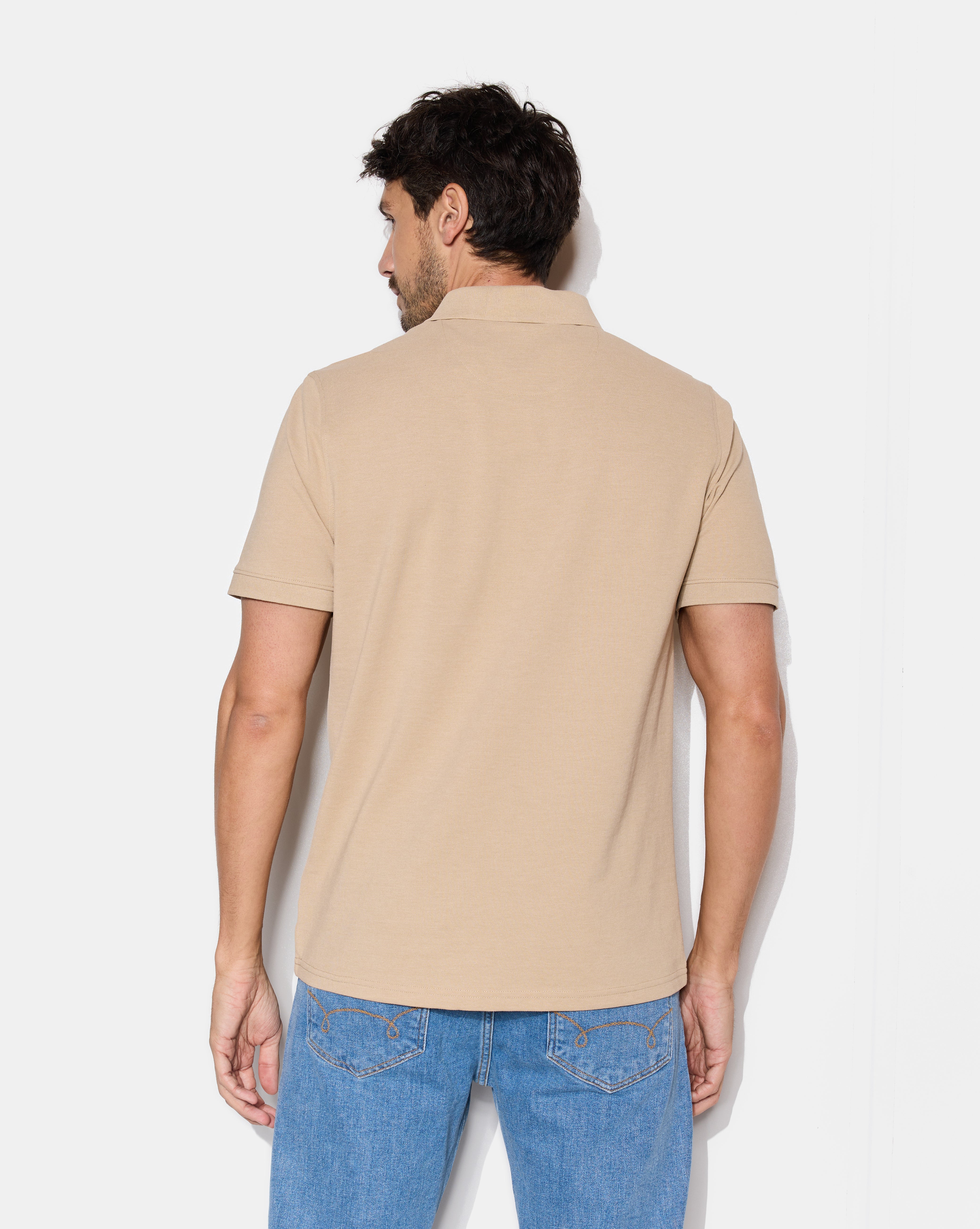 BEIGE O-TOGS POLO