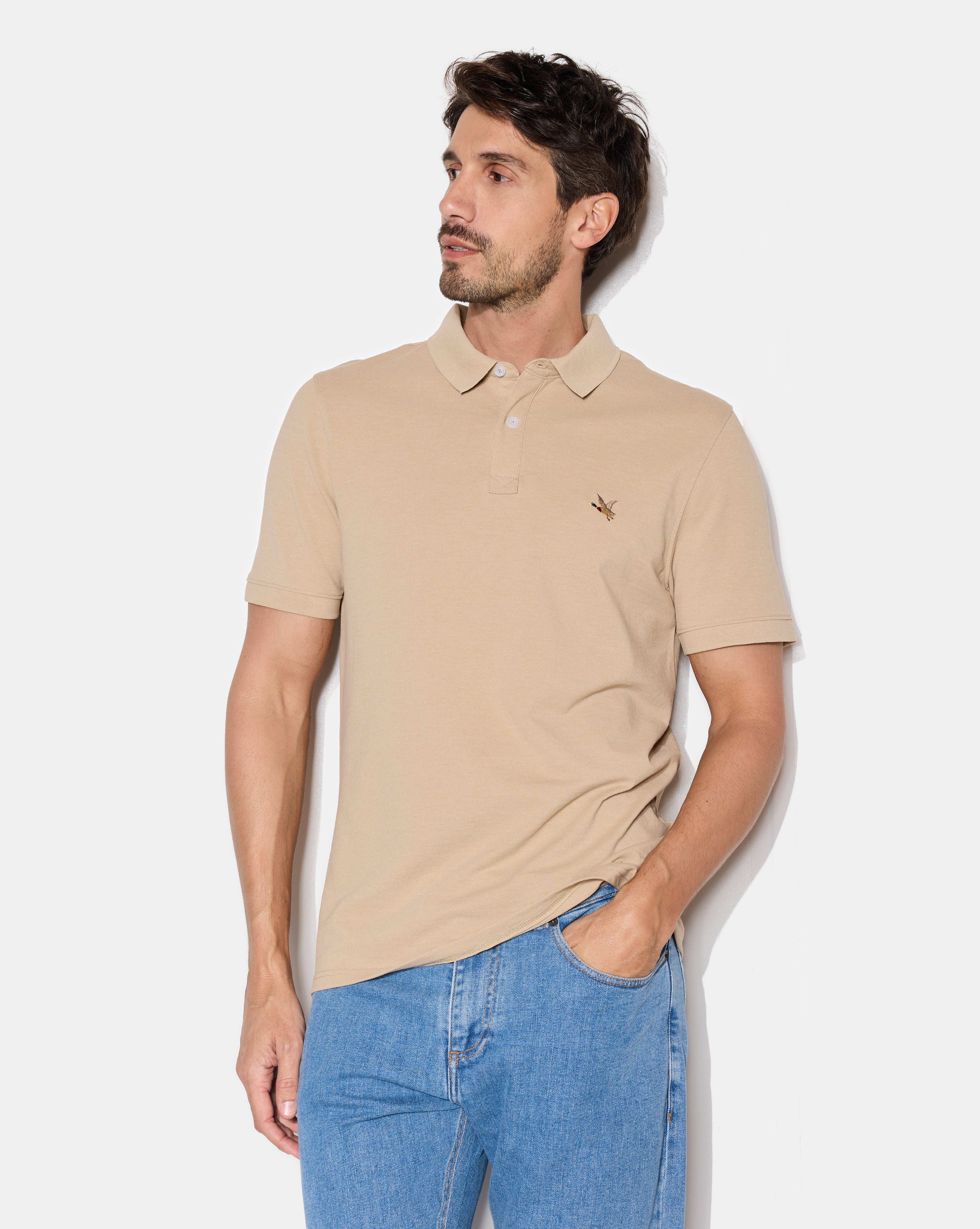 BEIGE O-TOGS POLO
