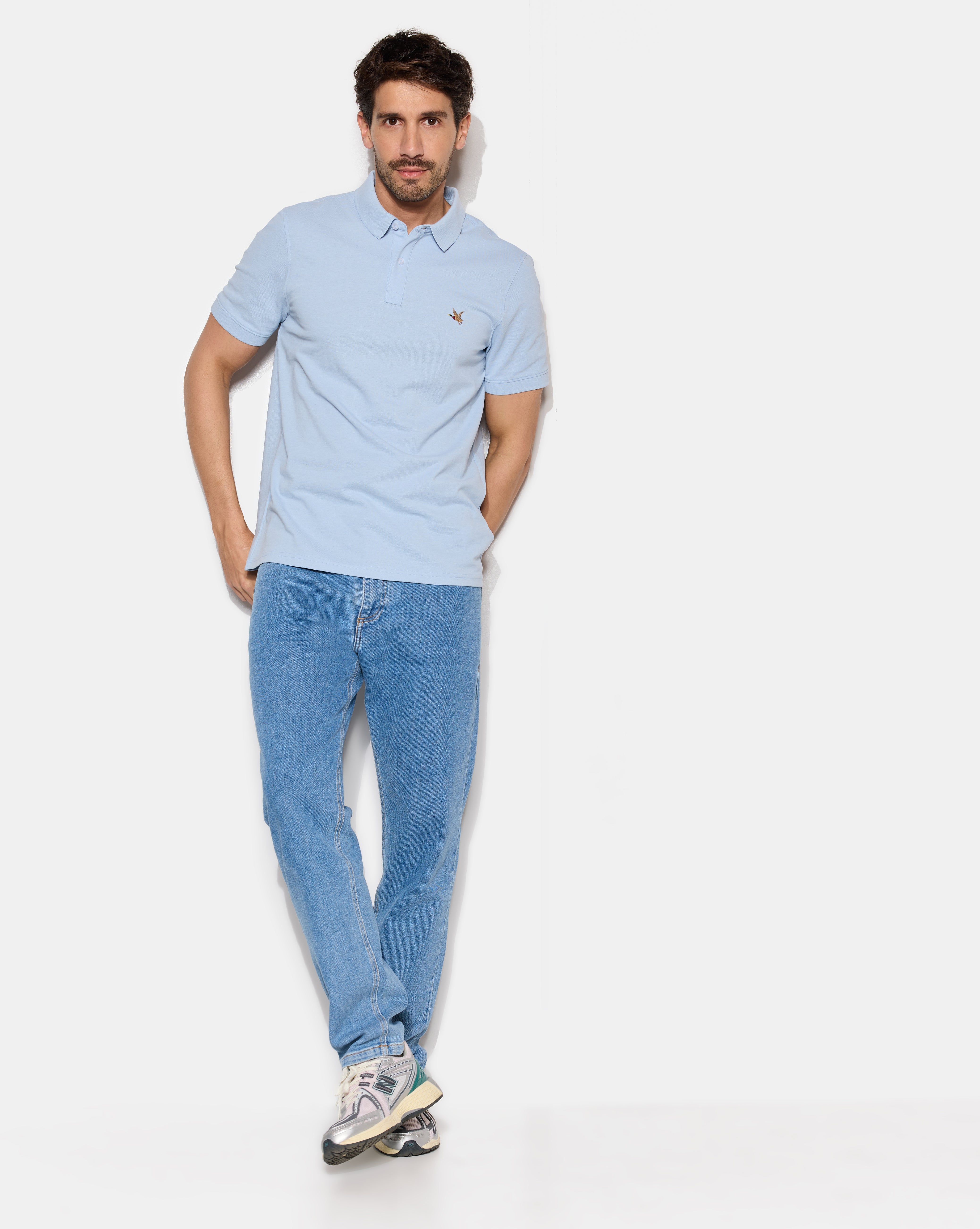 POLO O-TOGS BLEU CIEL