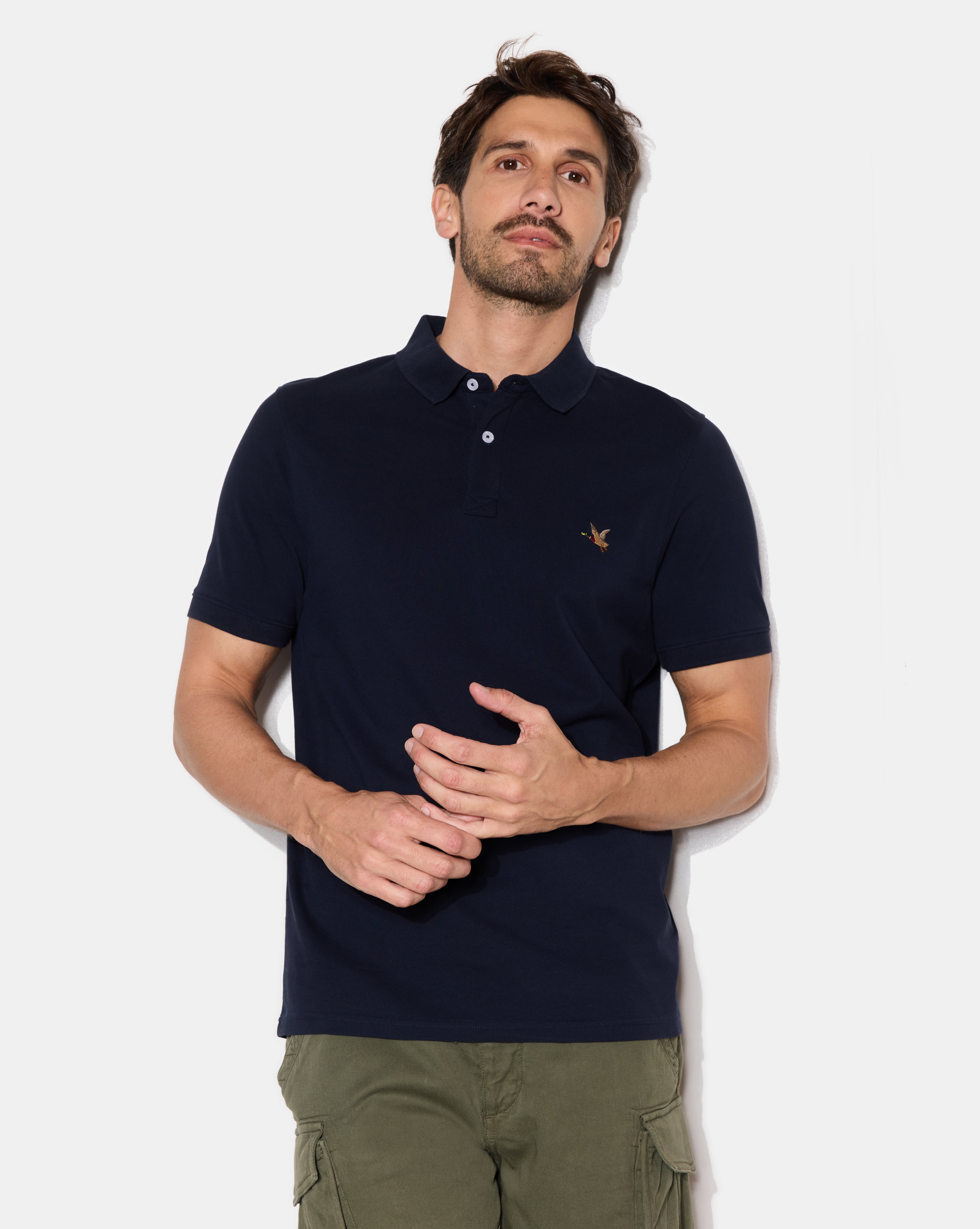 NAVY BLUE O-TOGS POLO SHIRT