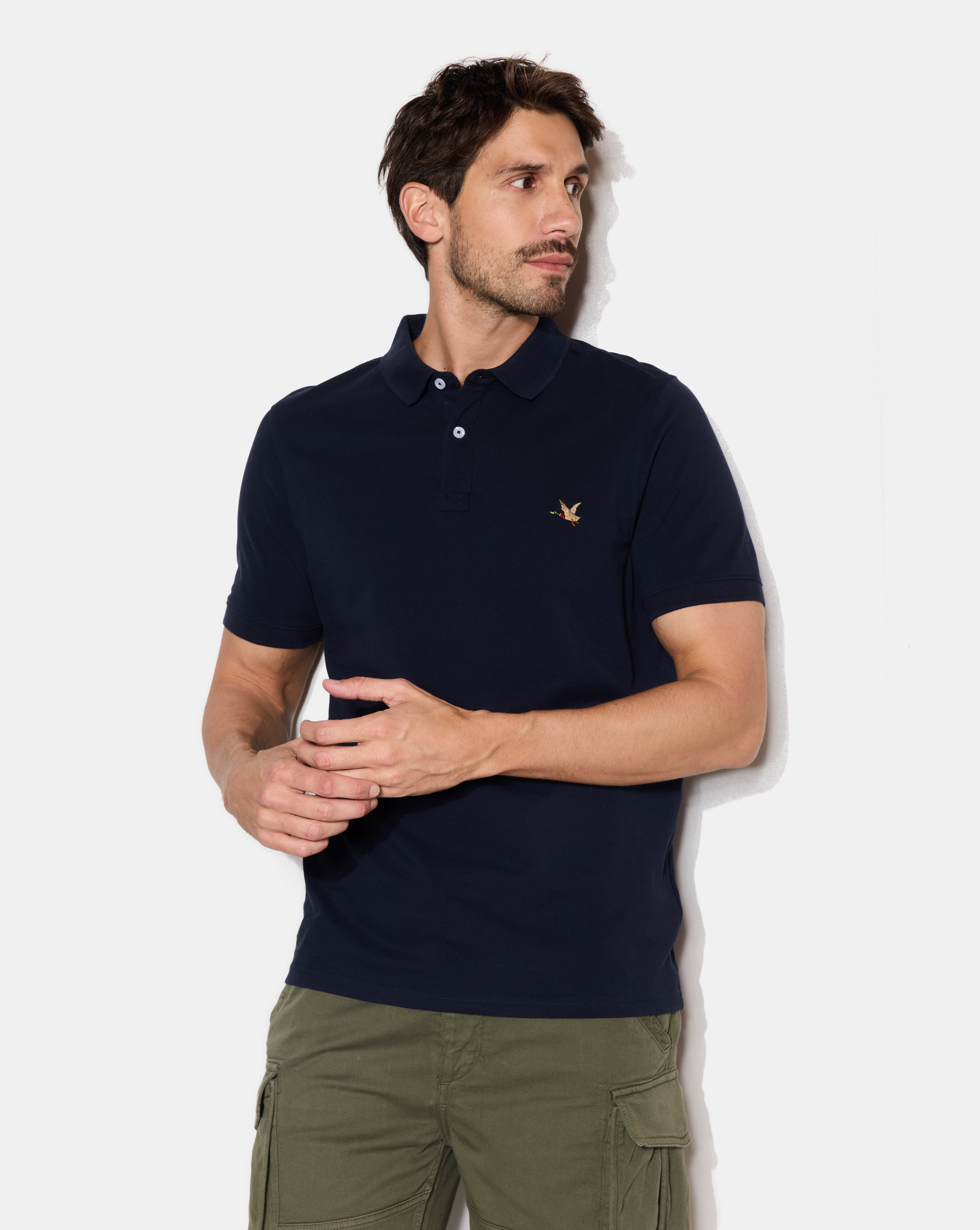 NAVY BLUE O-TOGS POLO SHIRT