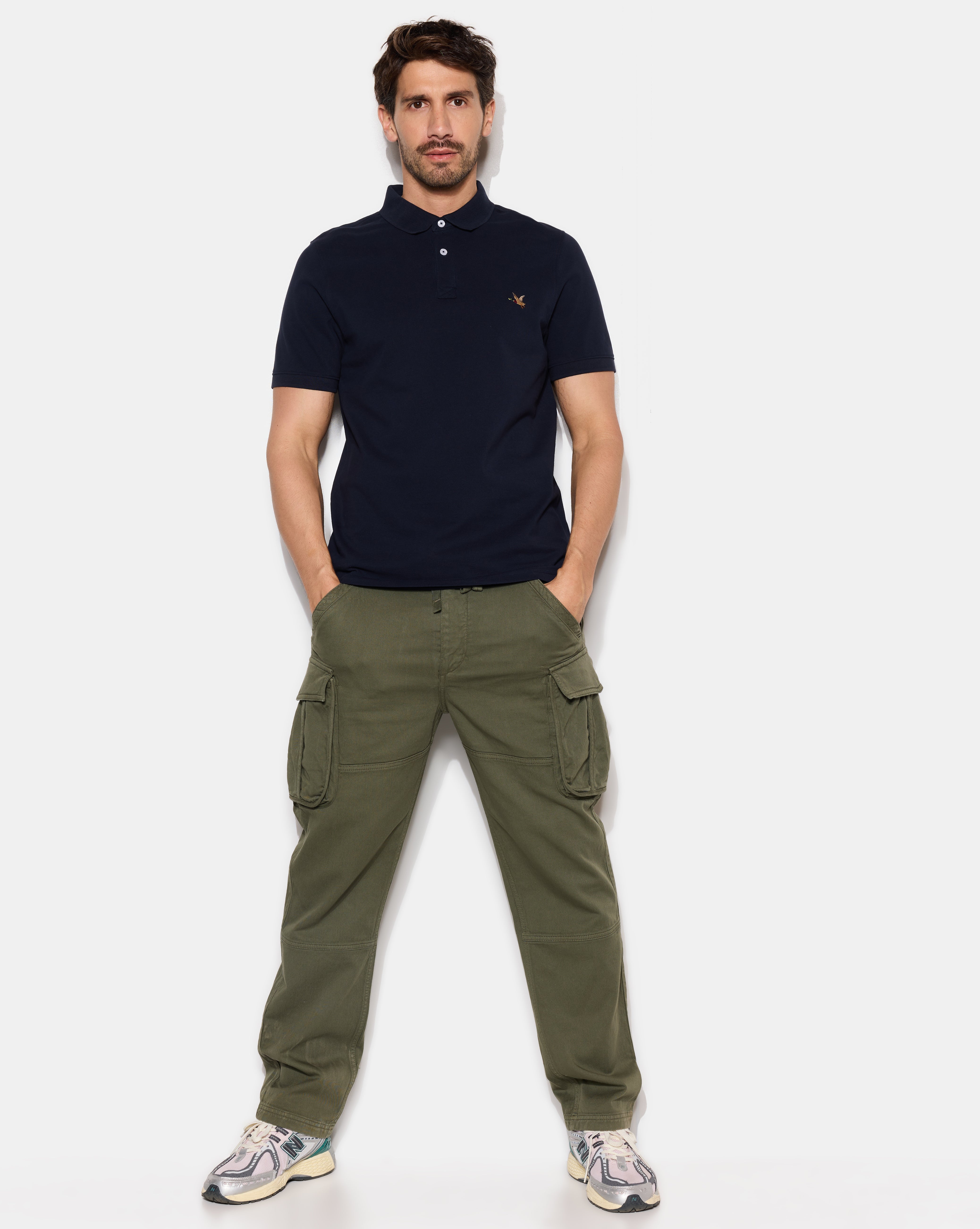 NAVY BLUE O-TOGS POLO SHIRT