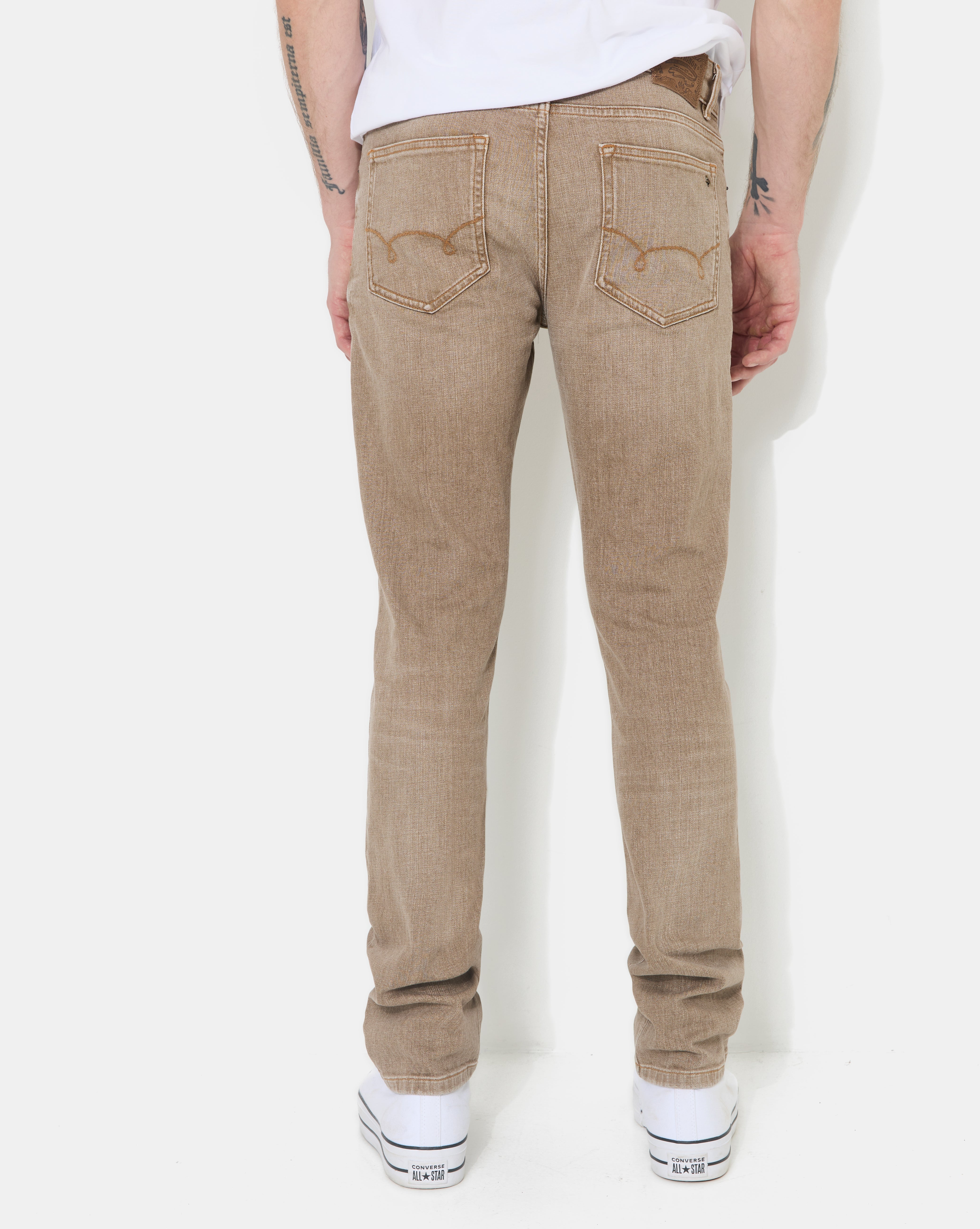 JEAN DENIM STRAIGHT BEIGE
