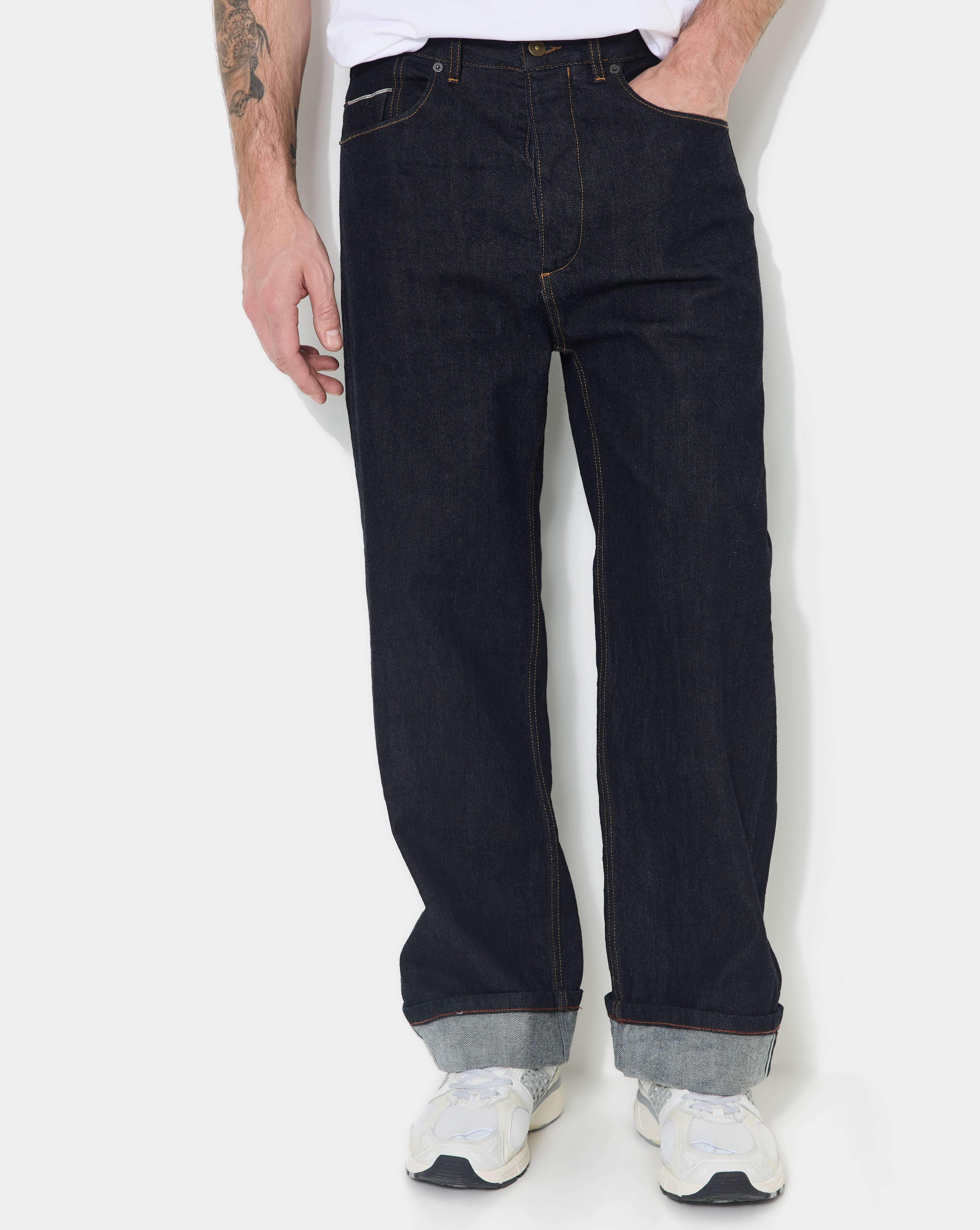 PANTALON DORIAN BLEU MARINE