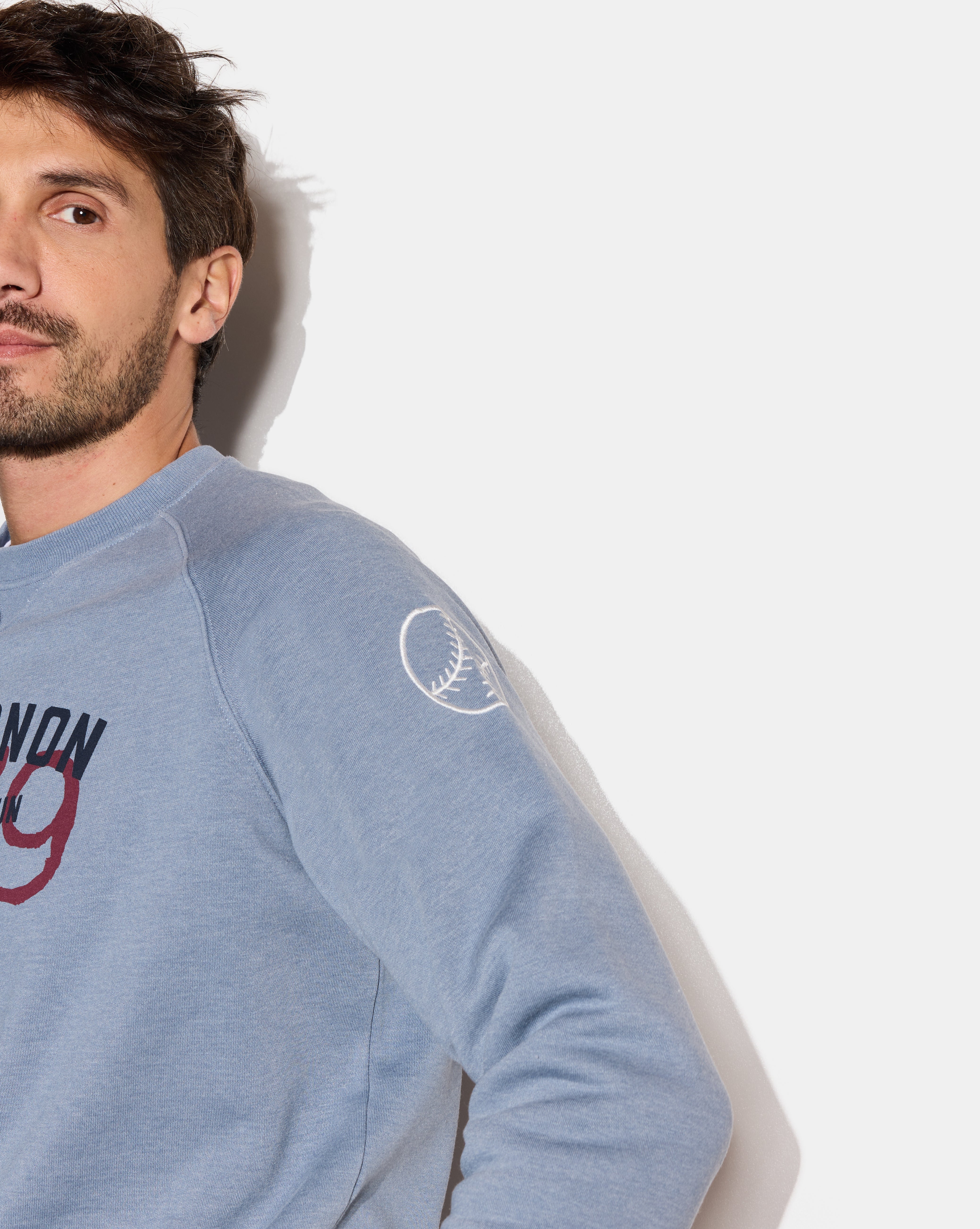 BLUE DERBY SWEATSHIRT