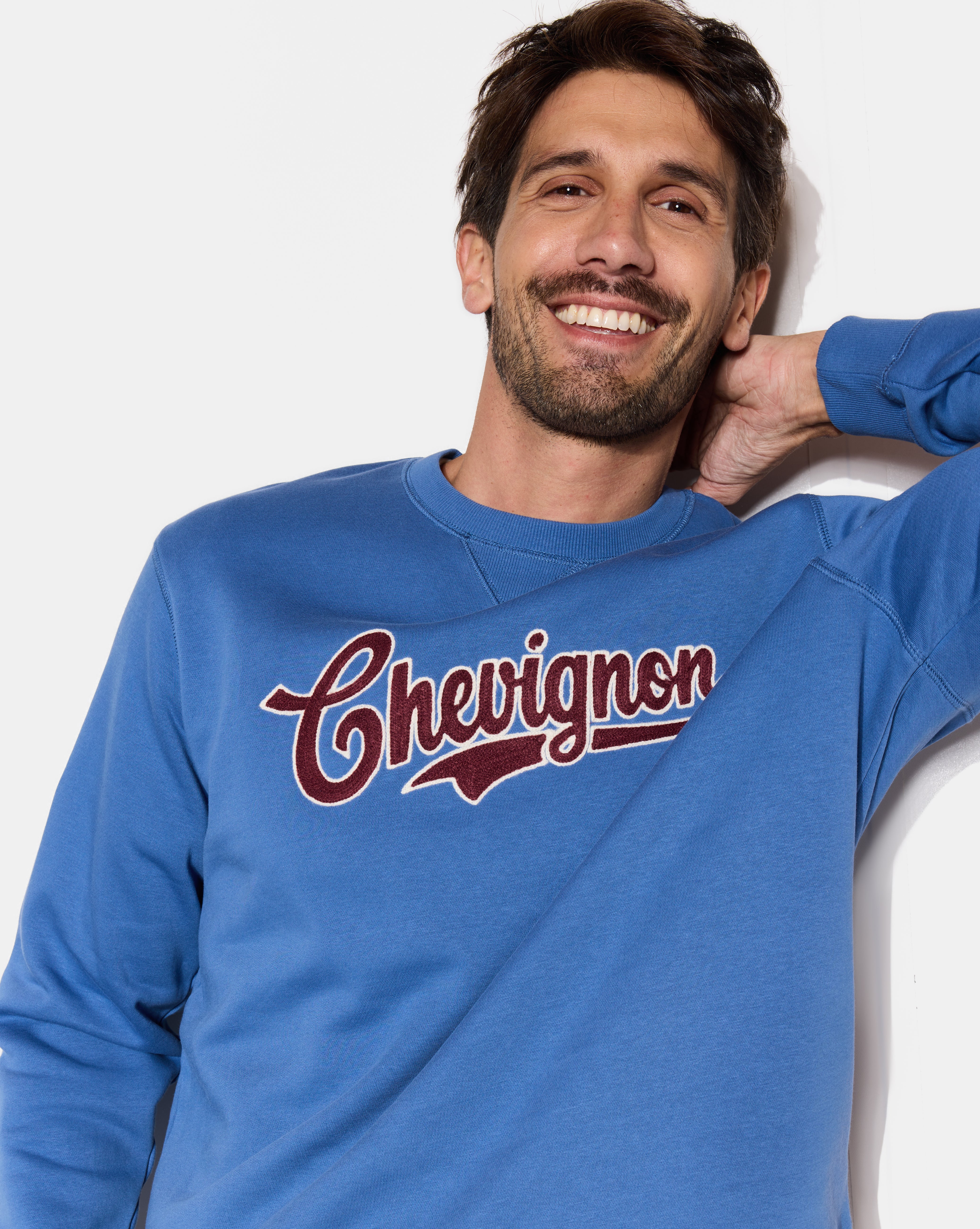 DONATO BLUE SWEATSHIRT