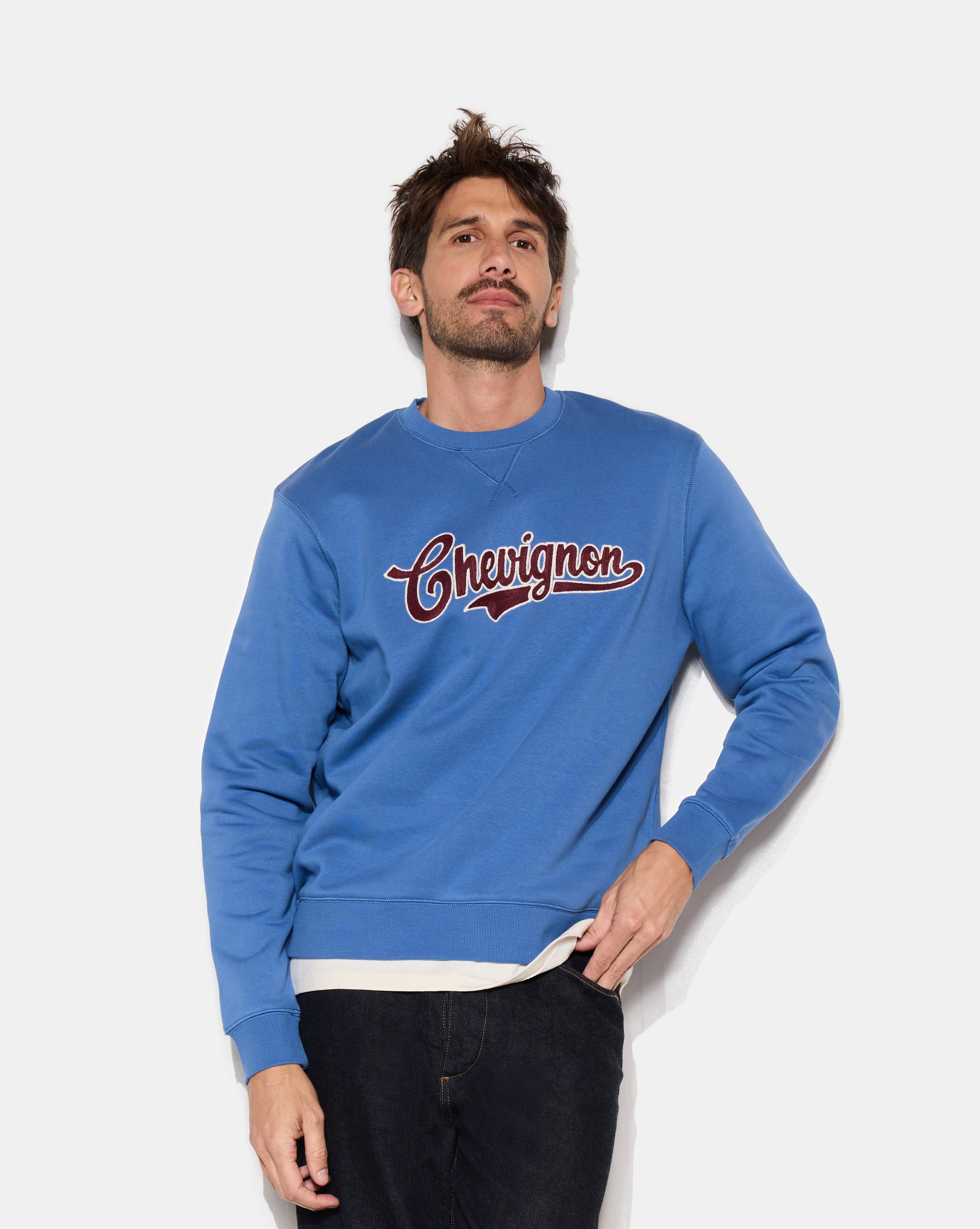 SWEATSHIRT DONATO BLEU