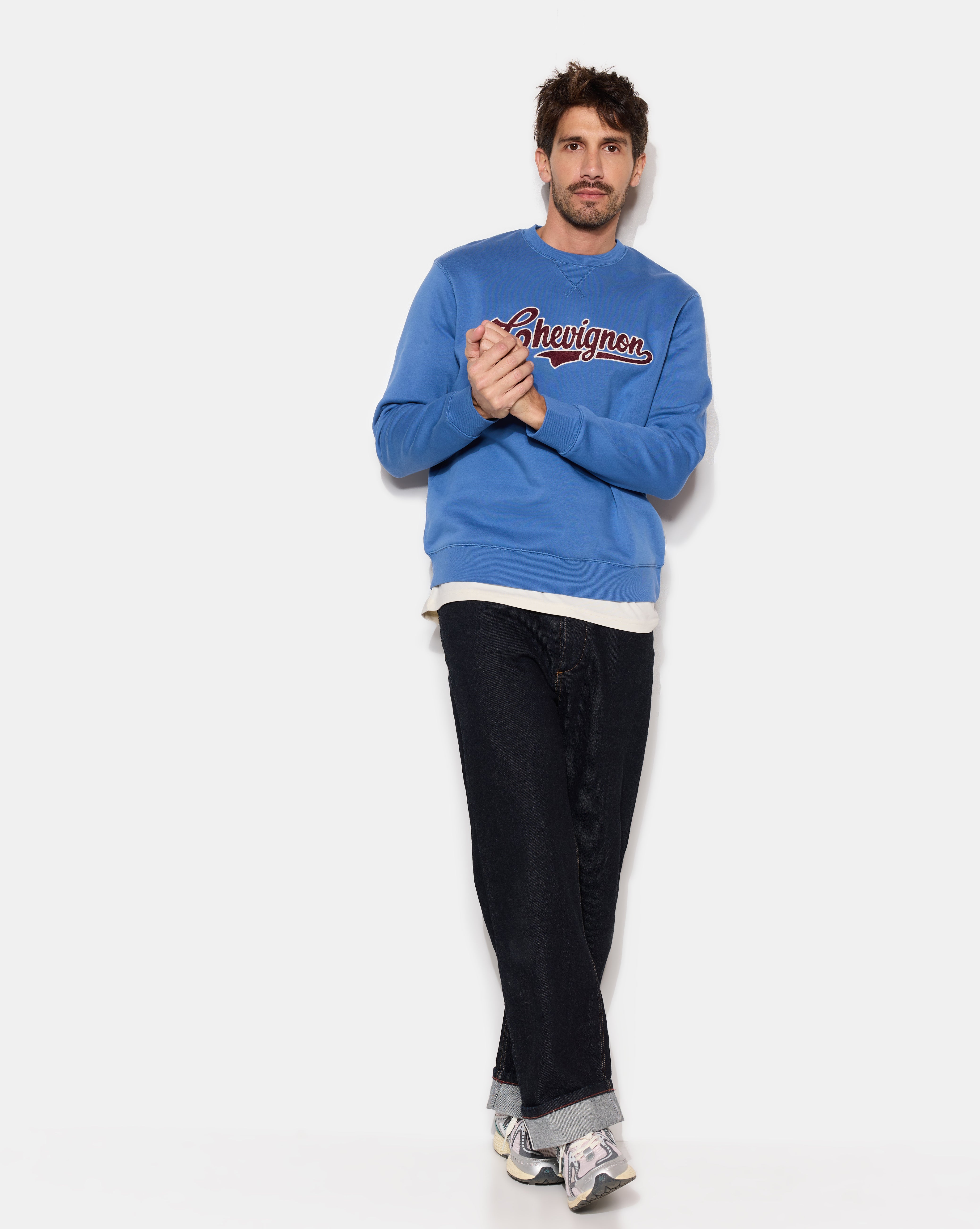 DONATO BLUE SWEATSHIRT