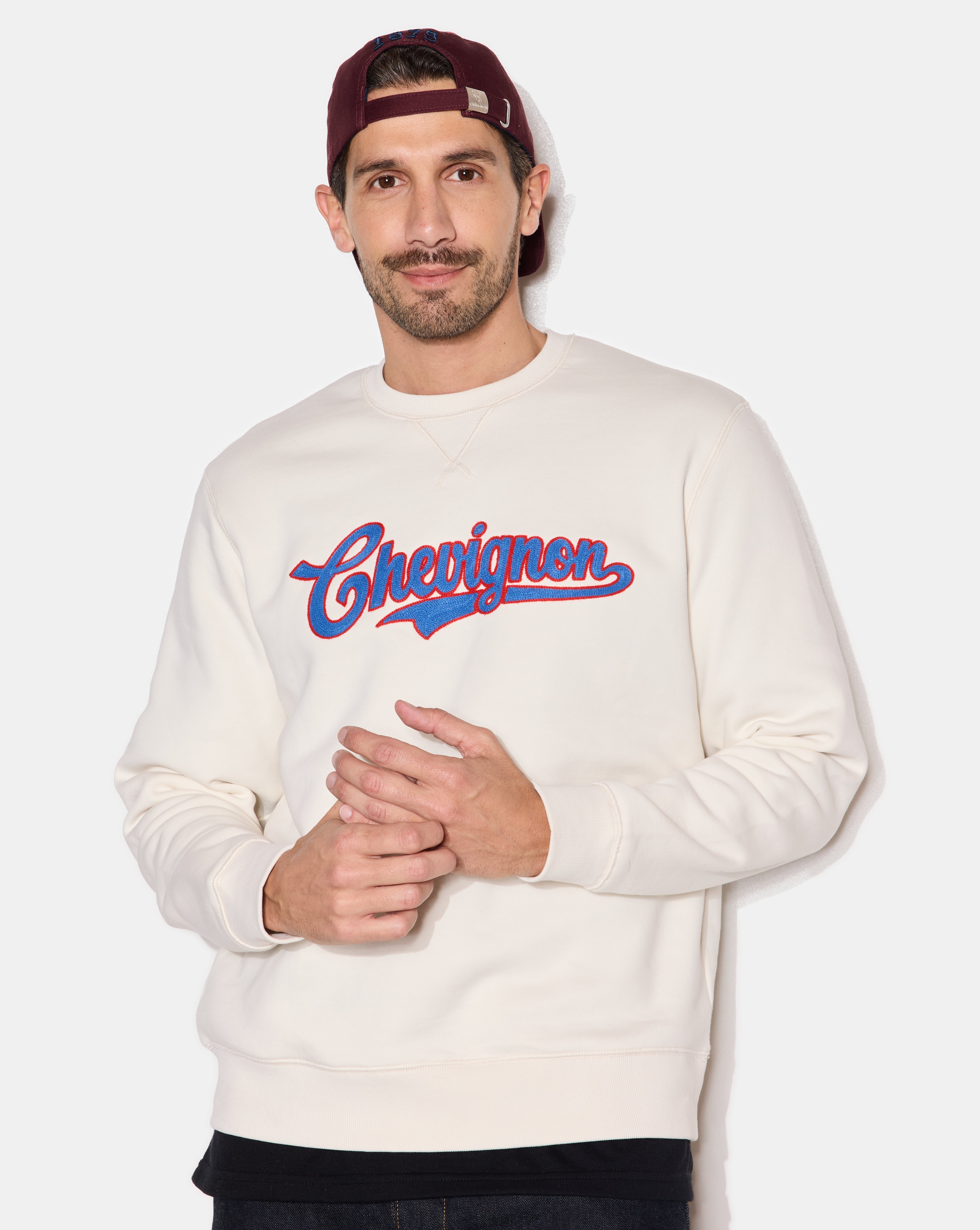 SWEATSHIRT DONATO ÉCRU