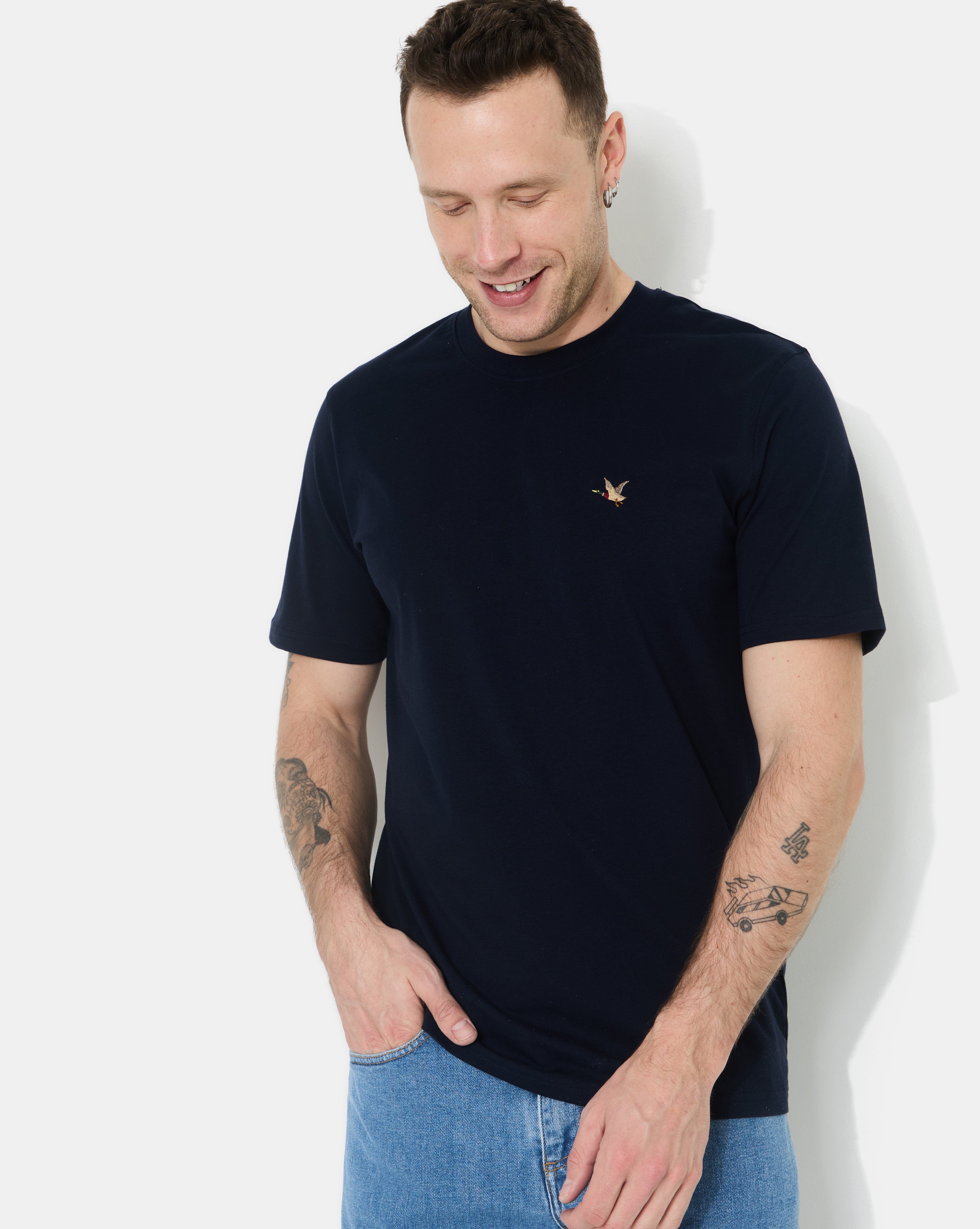 T-TOGS NAVY BLUE T-SHIRT
