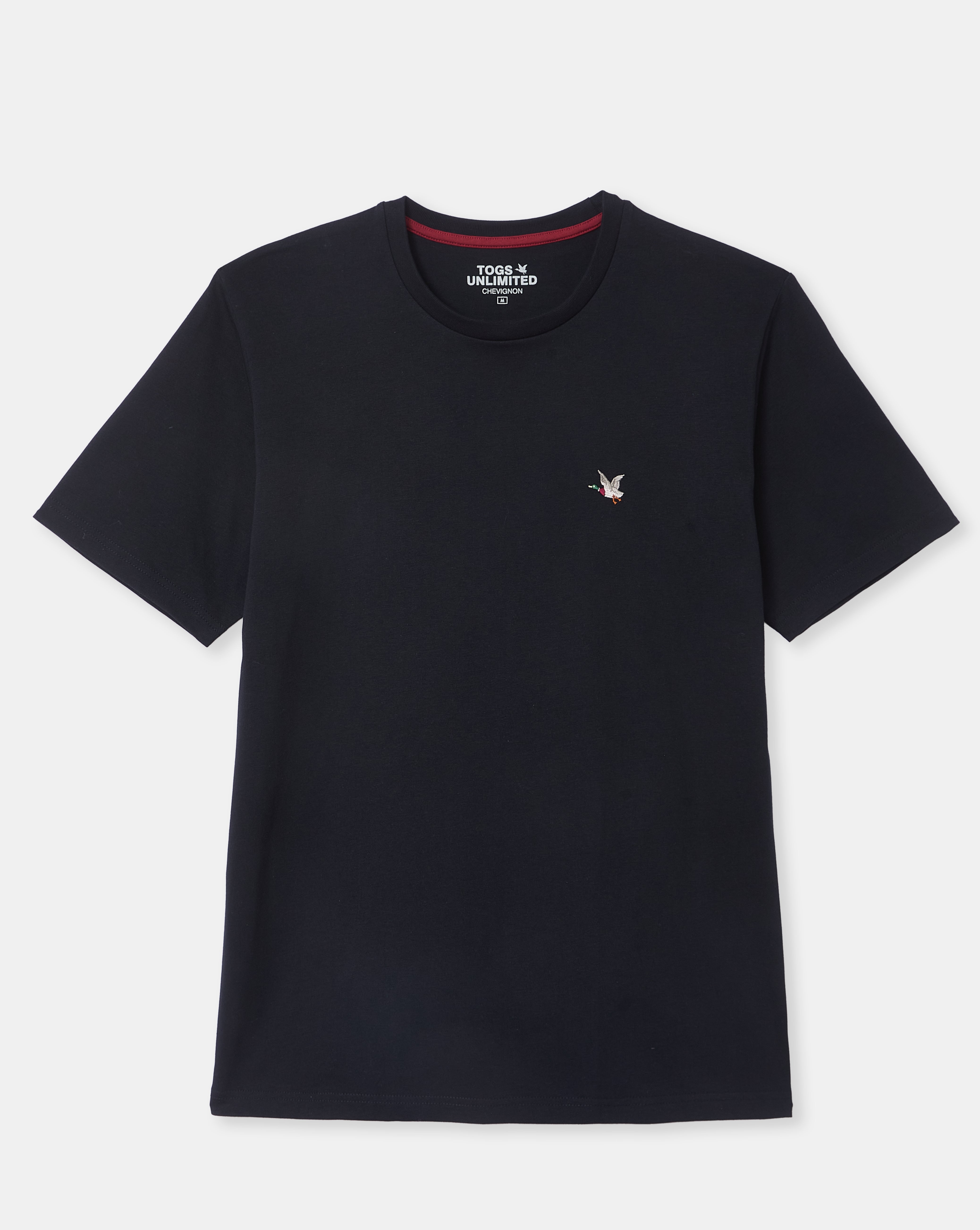 T-TOGS BLACK T-SHIRT