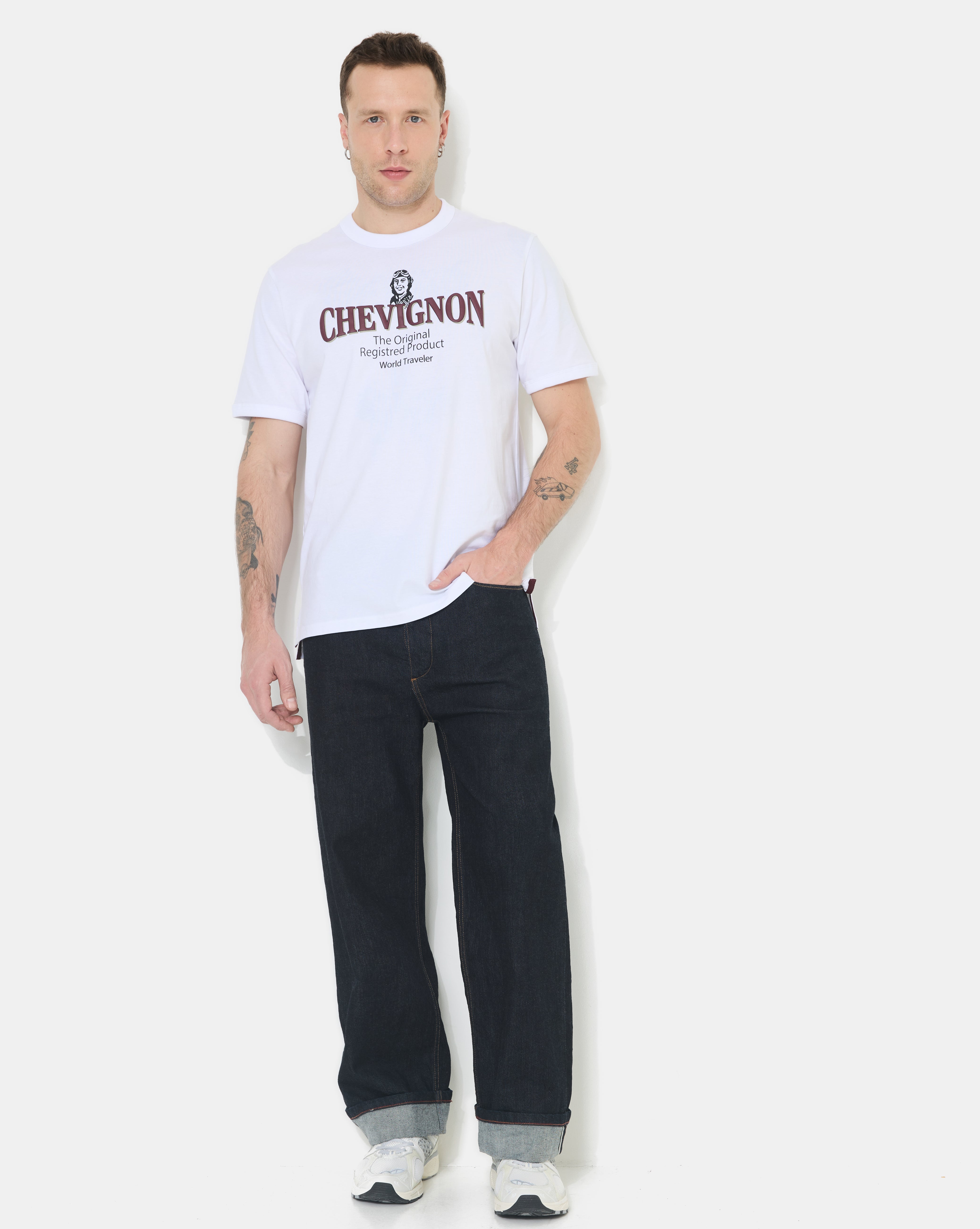 T-SHIRT DAVIN BLANC