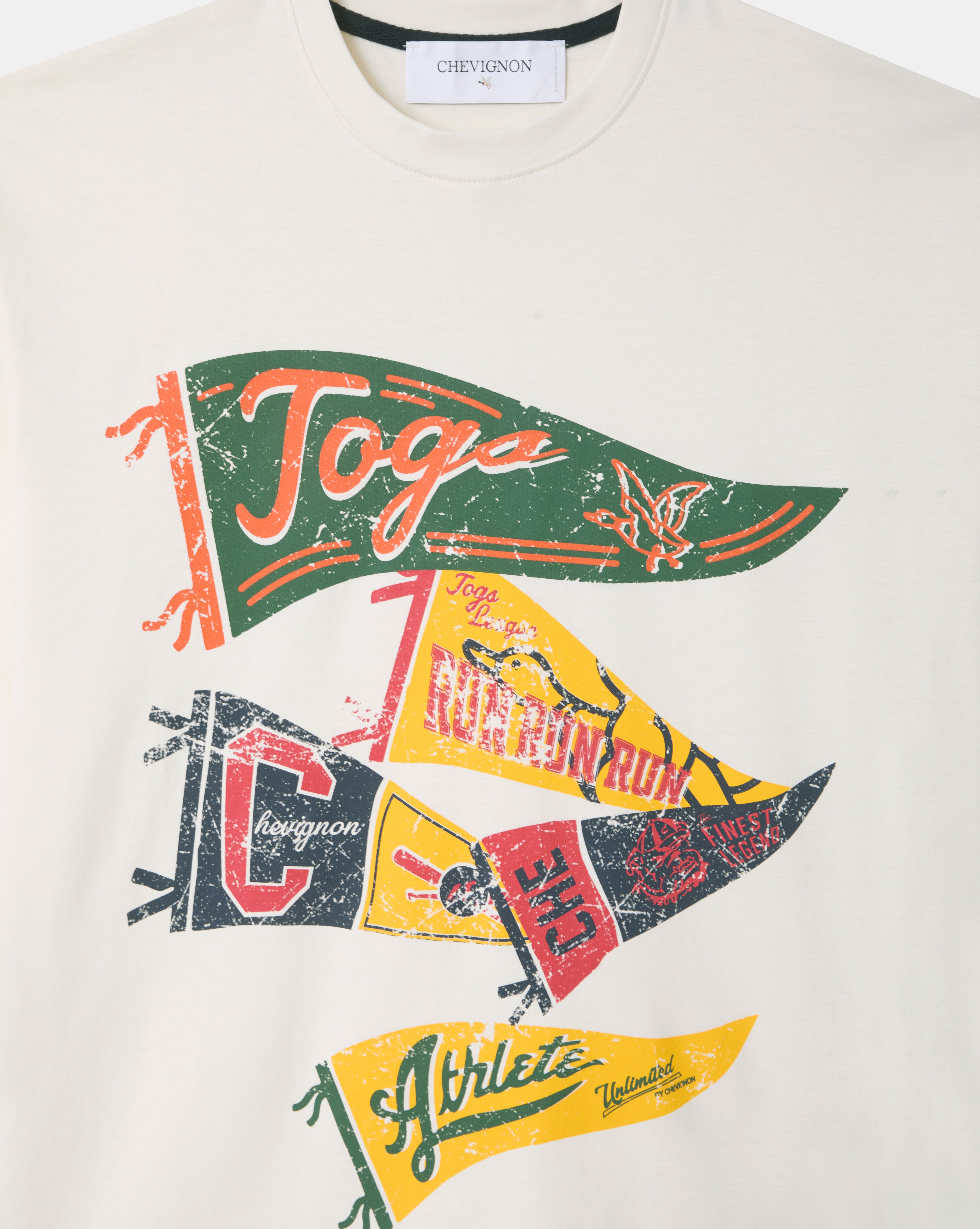 T-SHIRT DYLAN ÉCRU