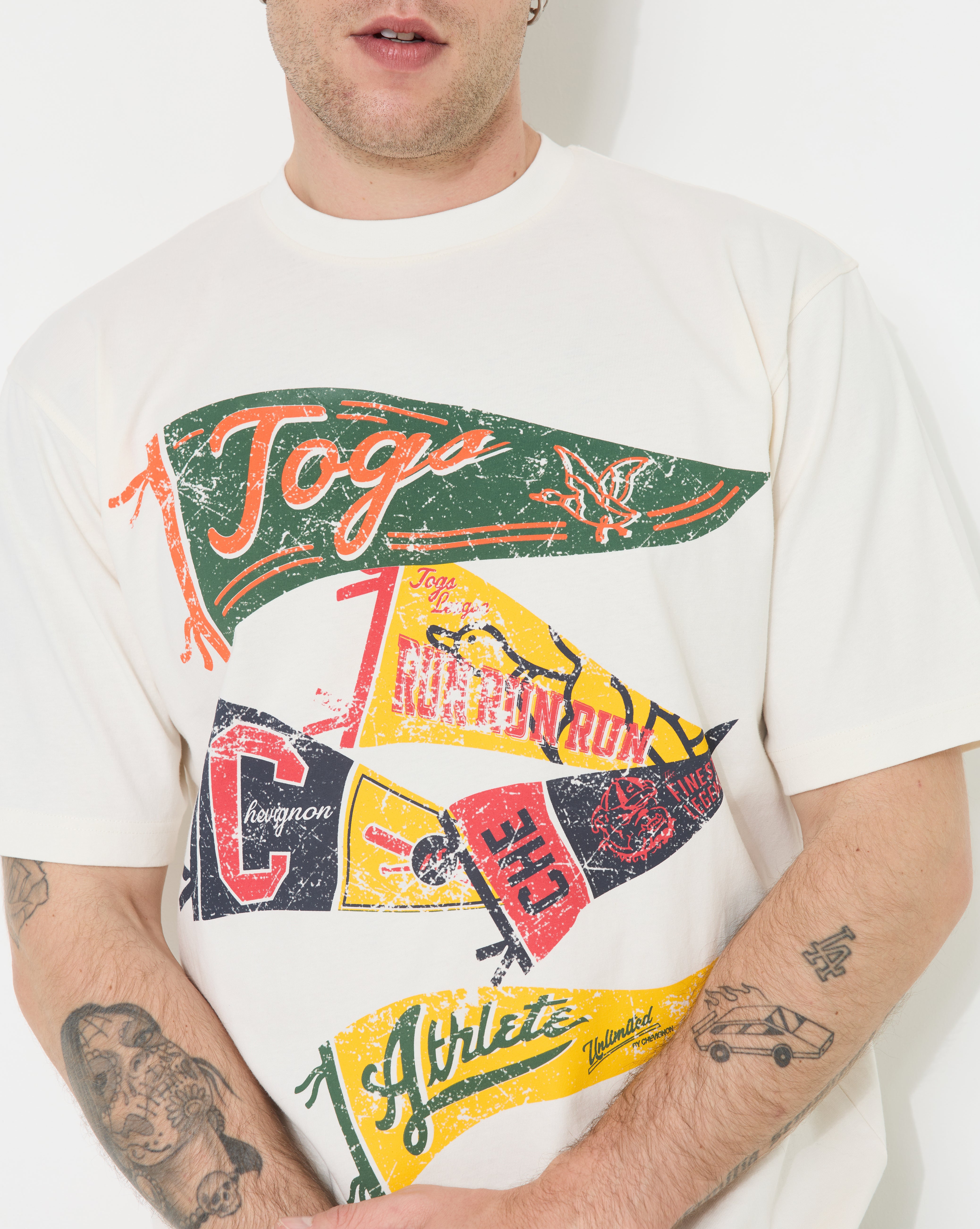 T-SHIRT DYLAN ÉCRU