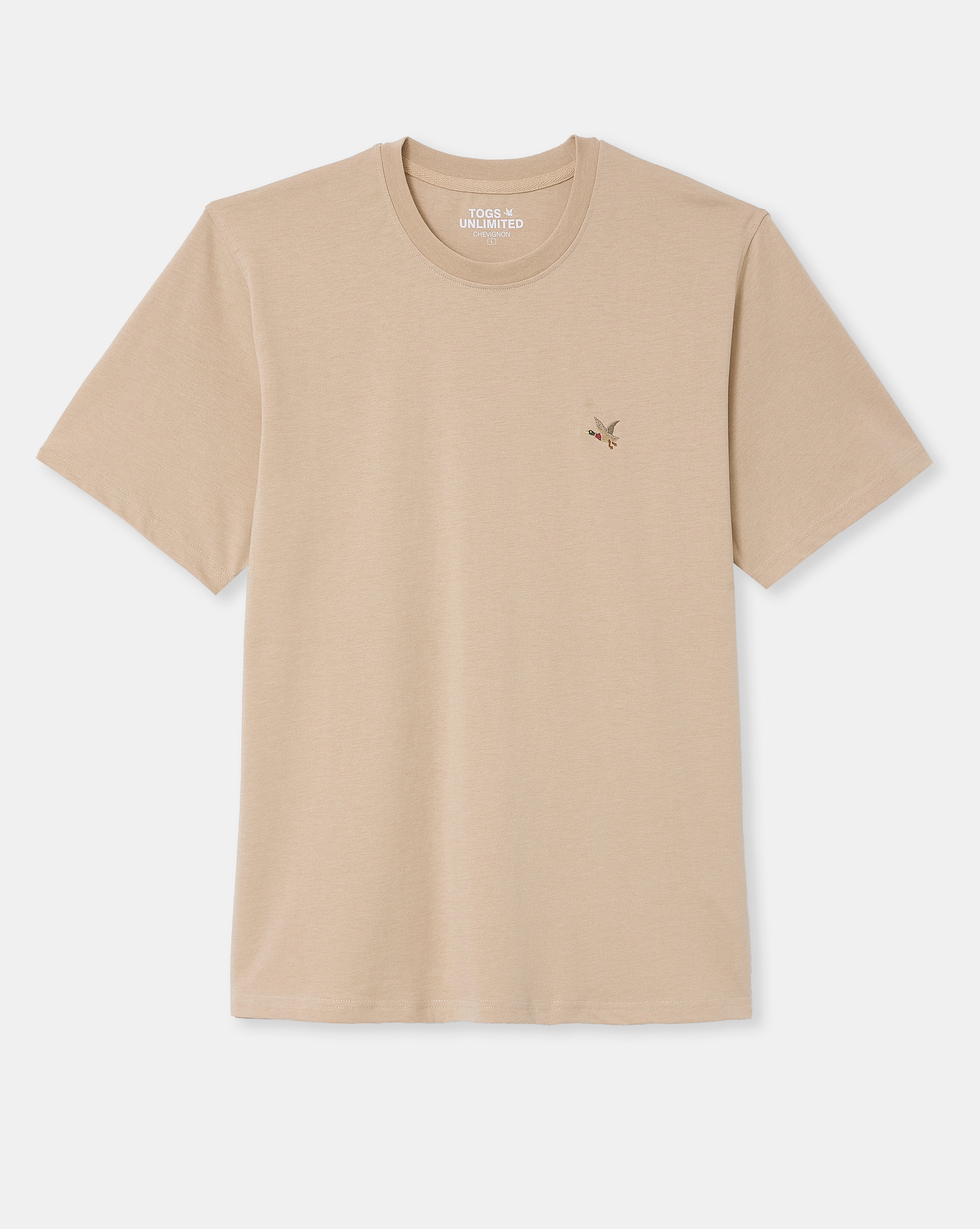 T-TOGS BEIGE T-SHIRT
