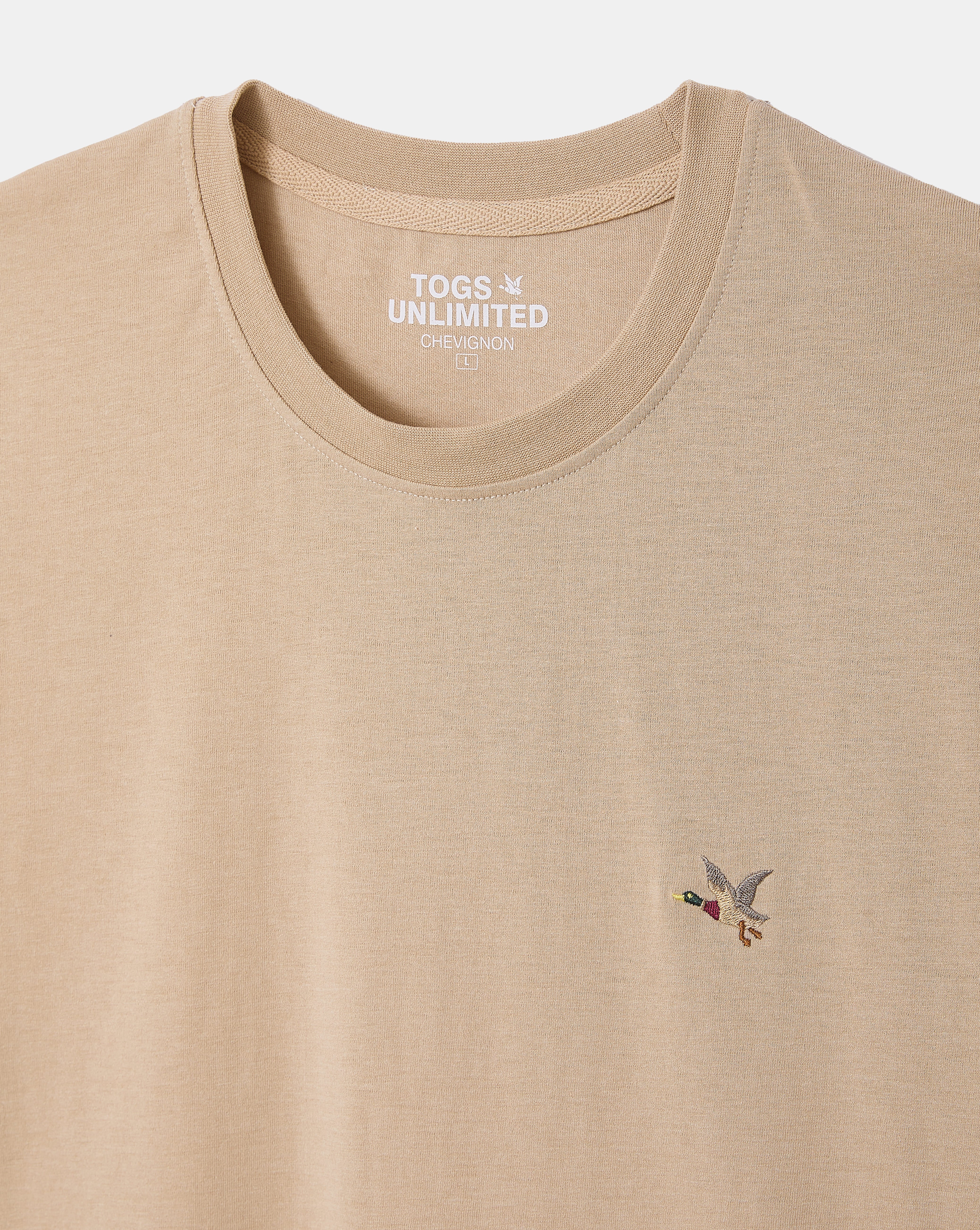 T-TOGS BEIGE T-SHIRT