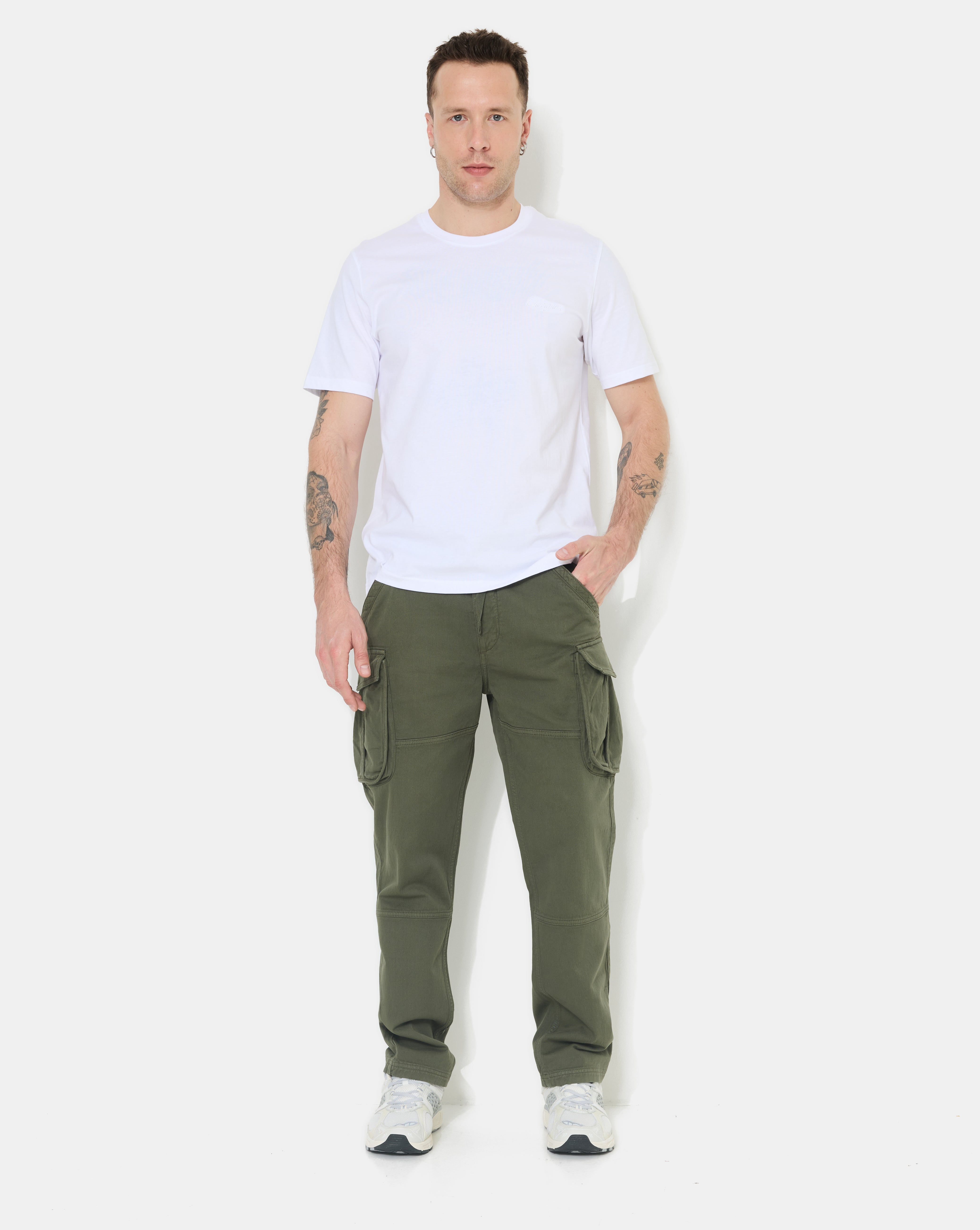 T-SHIRT TEE CUSTOM BLANC