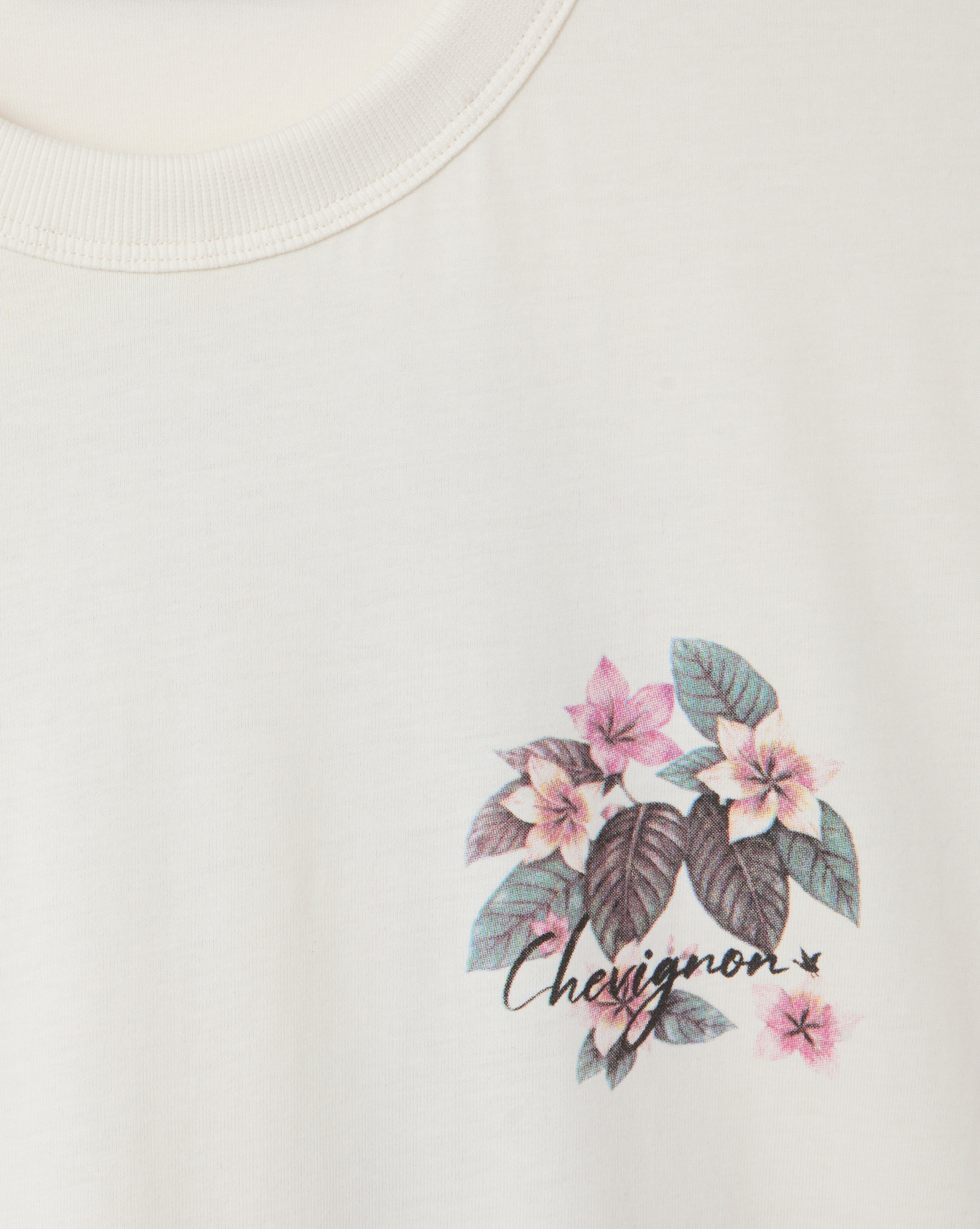 T-SHIRT DANCE ÉCRU