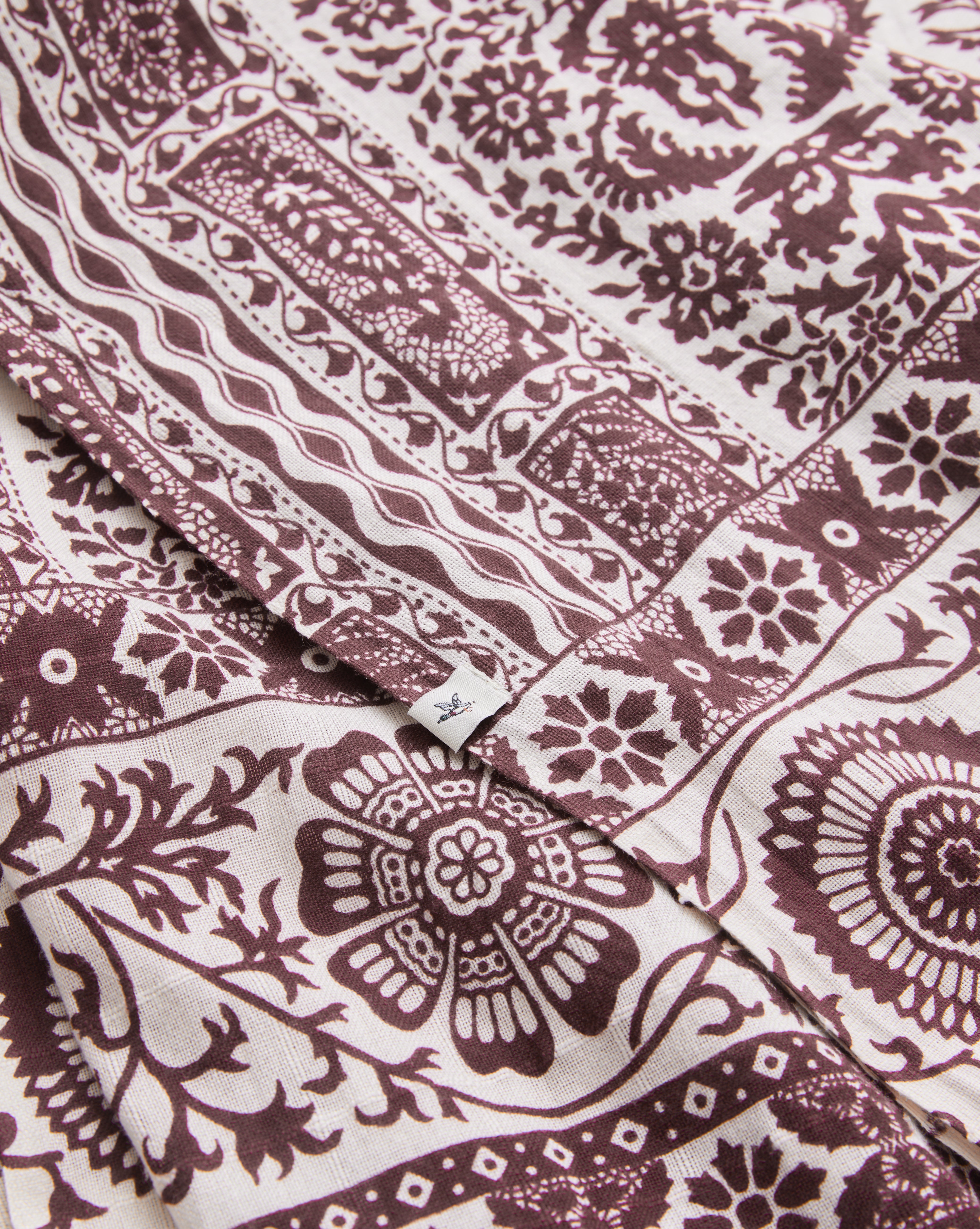 FOULARD DIOGO BURGUNDY