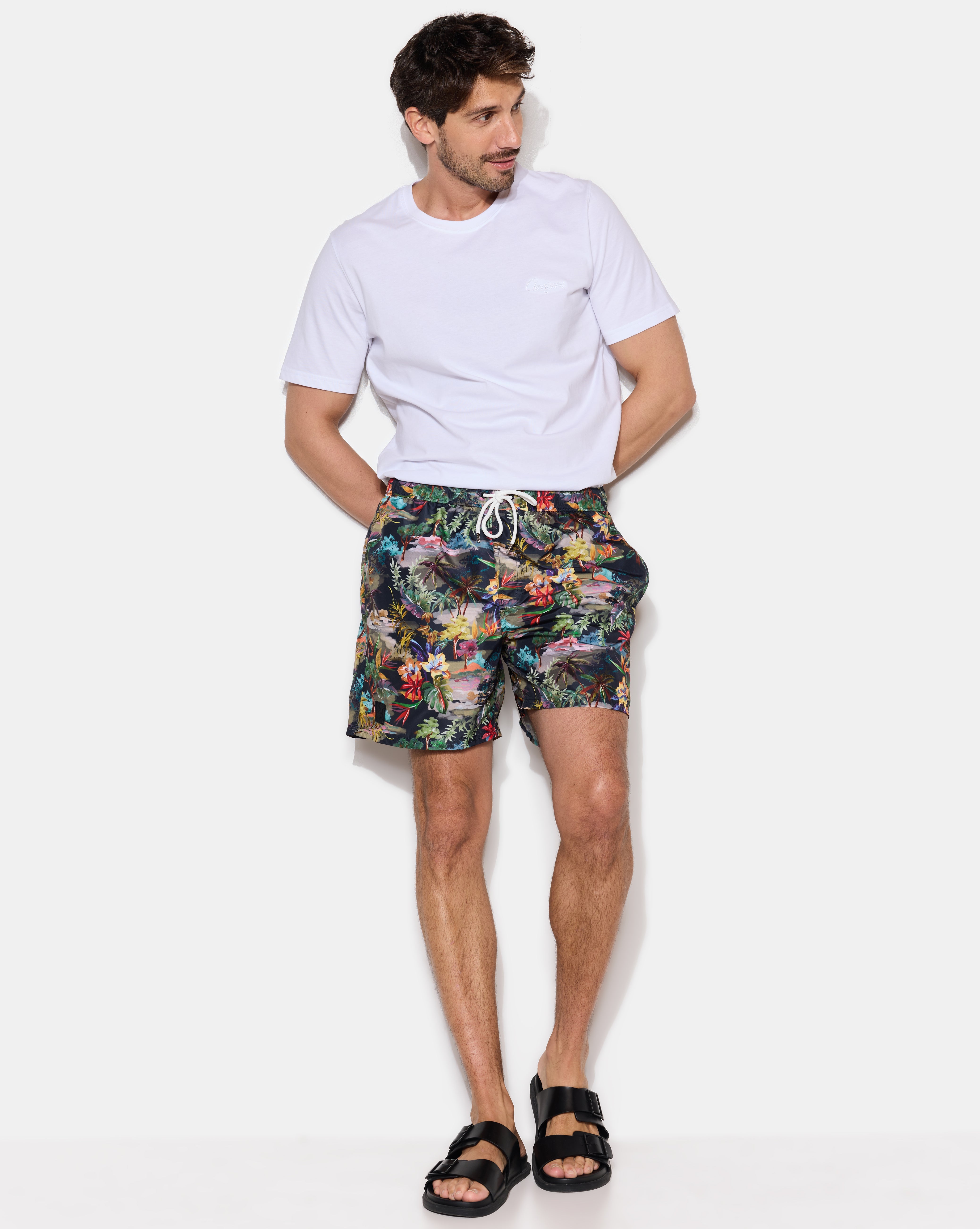 DIVINO SWIM NAVY BLUE SWIMSUIT