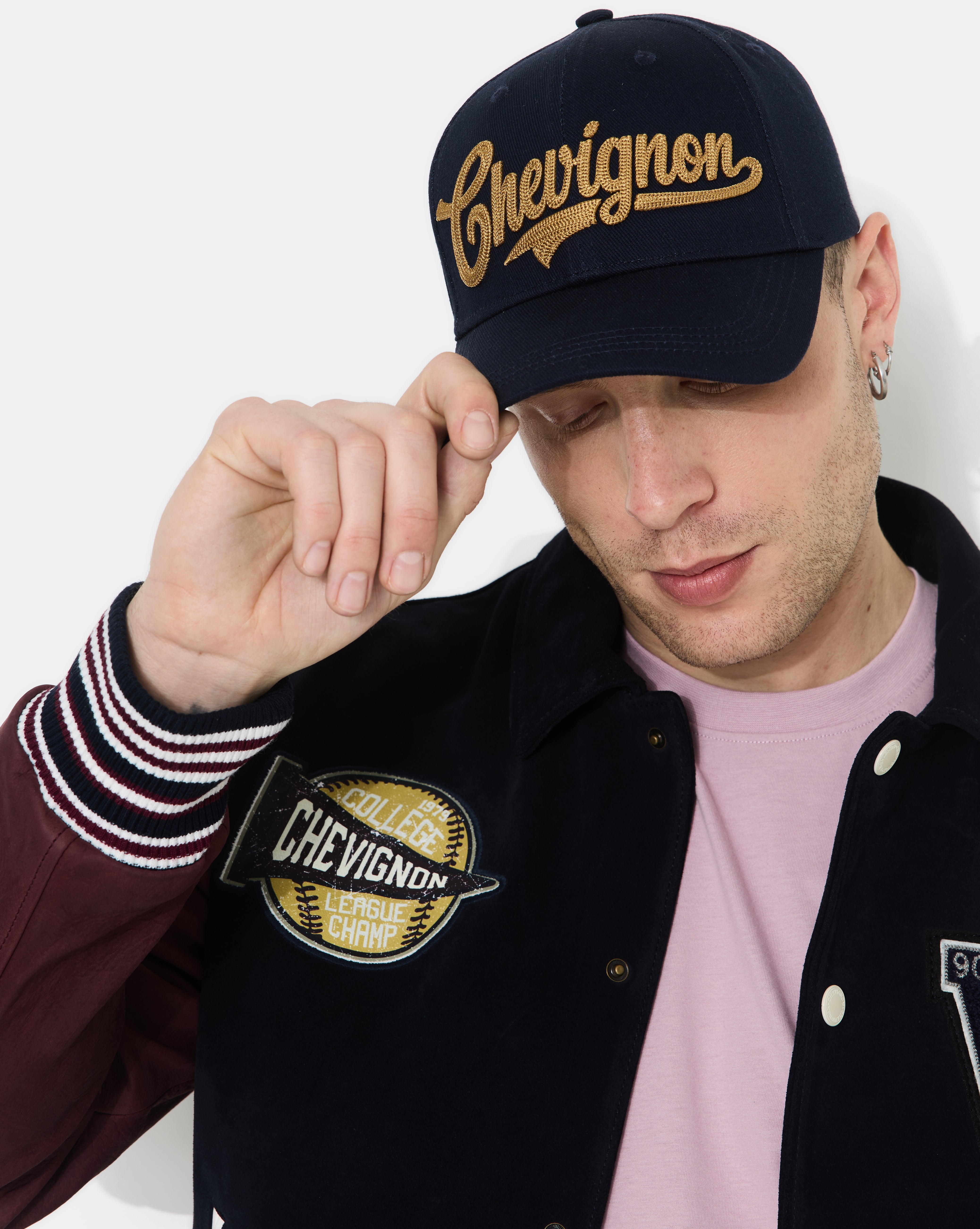 CASQUETTE DANKEES BLEU MARINE