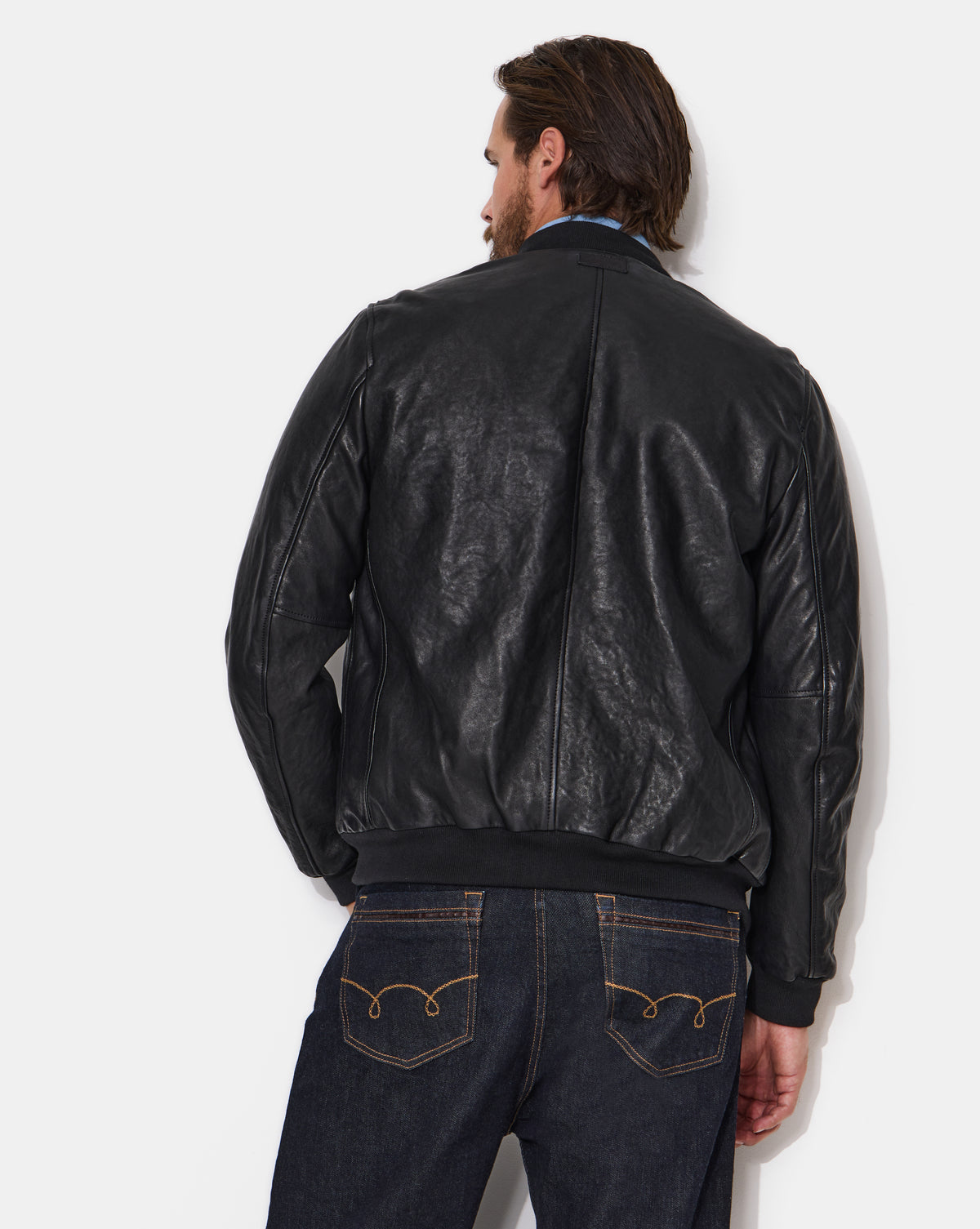 EMBER BLACK LEATHER JACKET