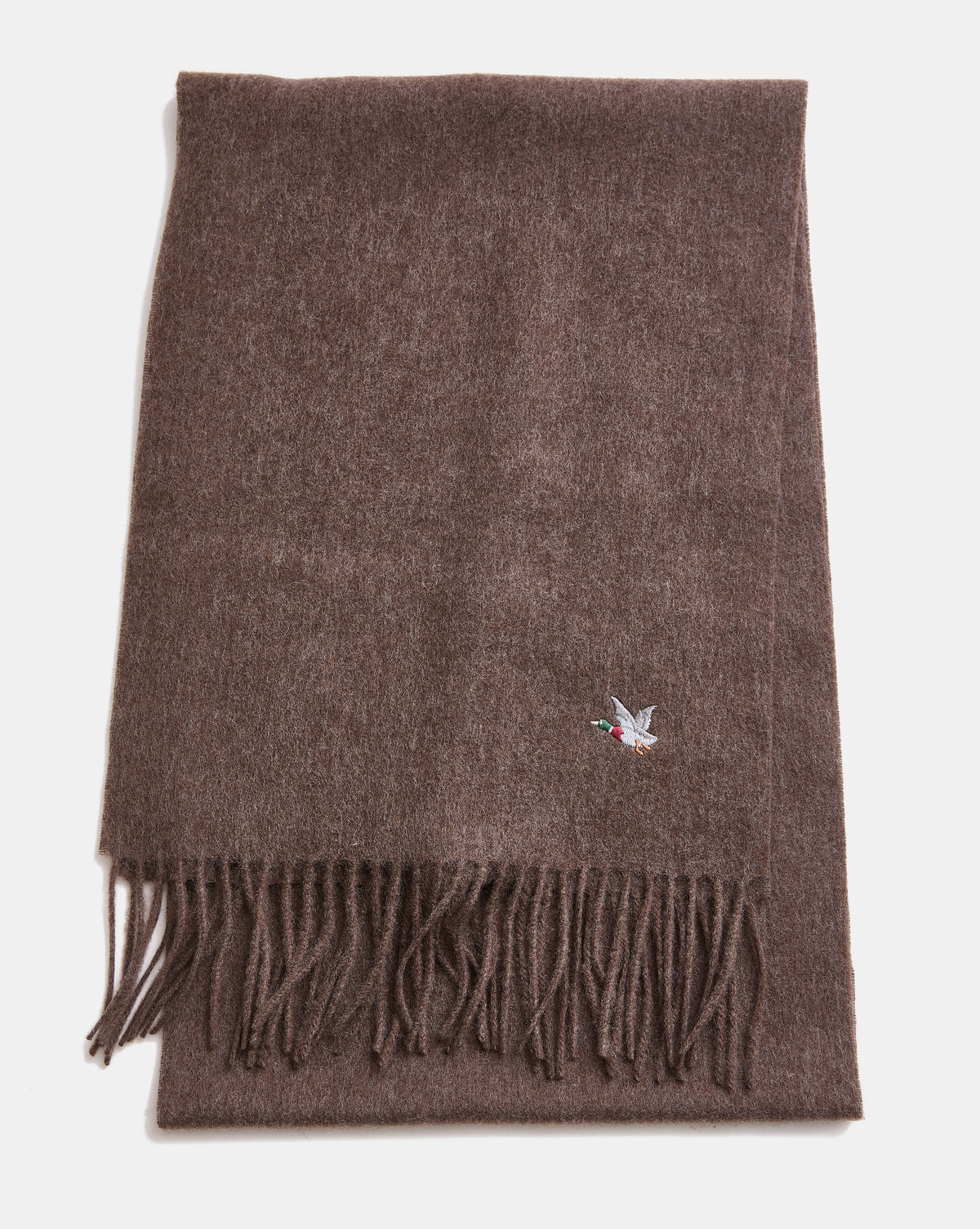 ÉCHARPE EN LAINE EDUCK MARRON