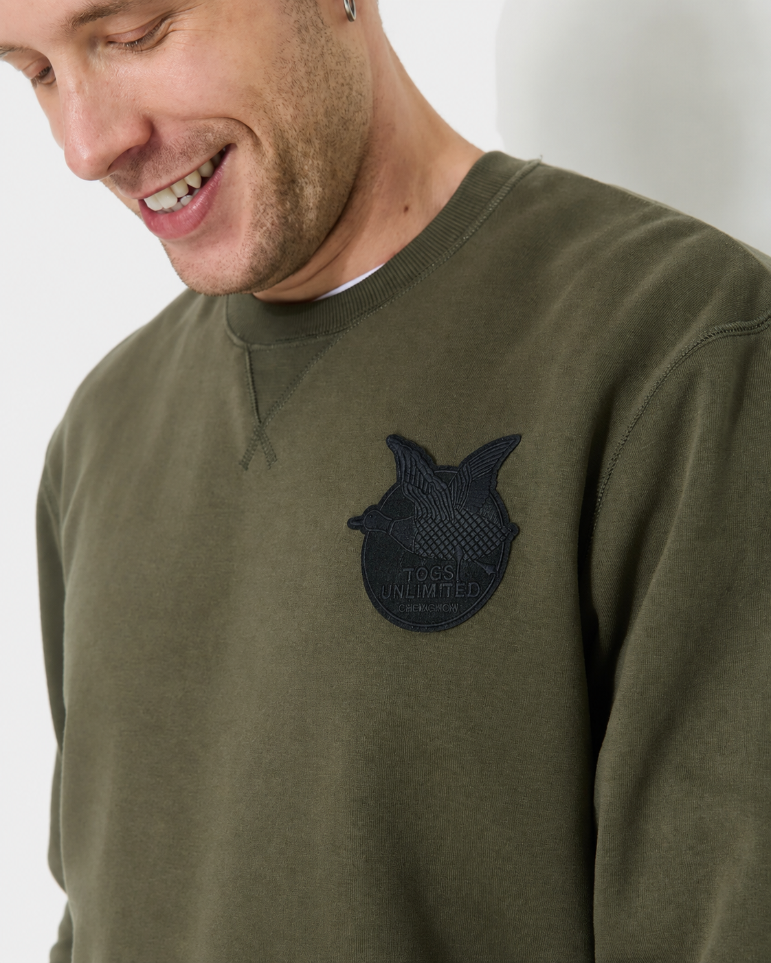 BADGE BRODE NOIR MOYEN NOIR