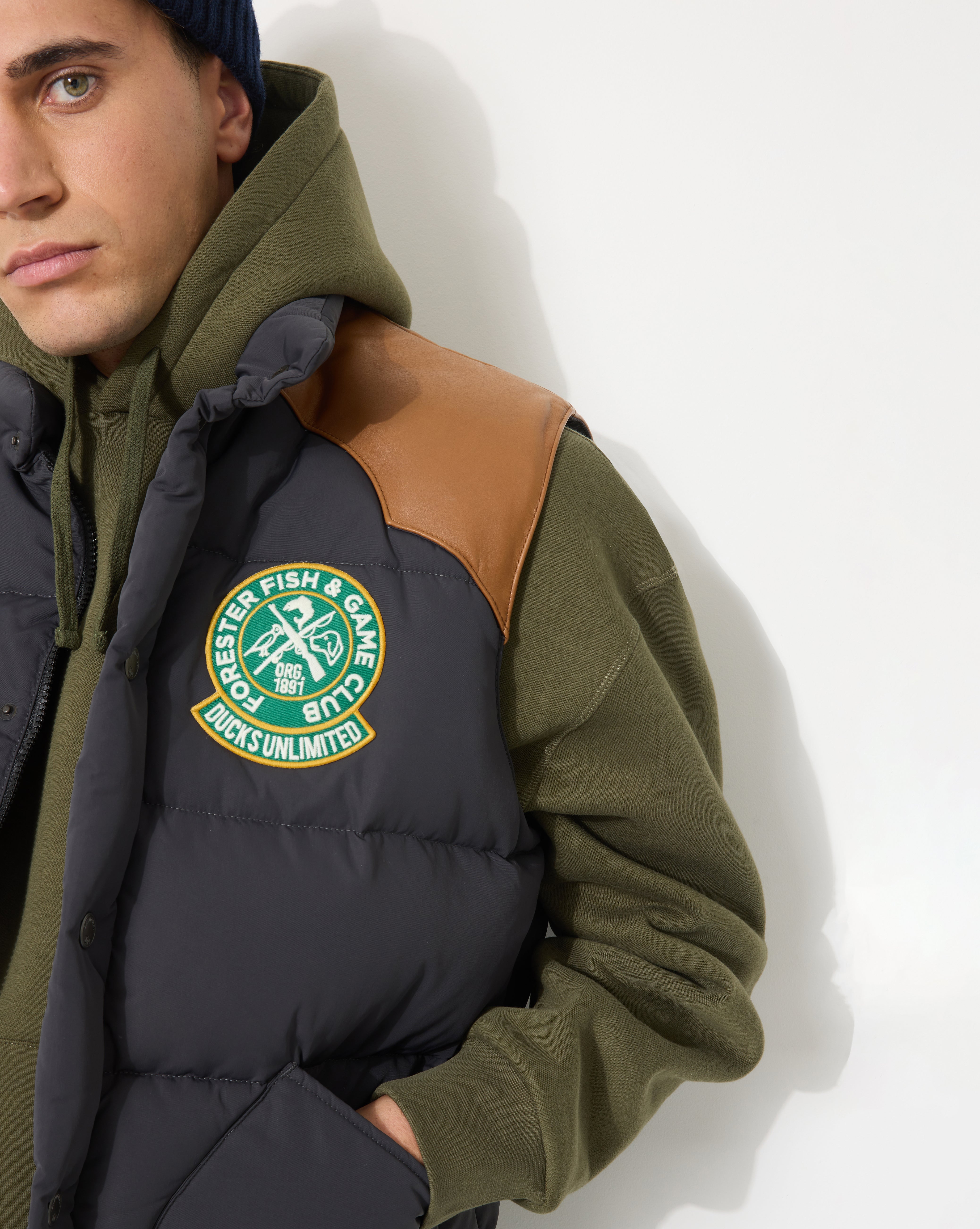 TOGS 1984 GREY DOWN JACKET