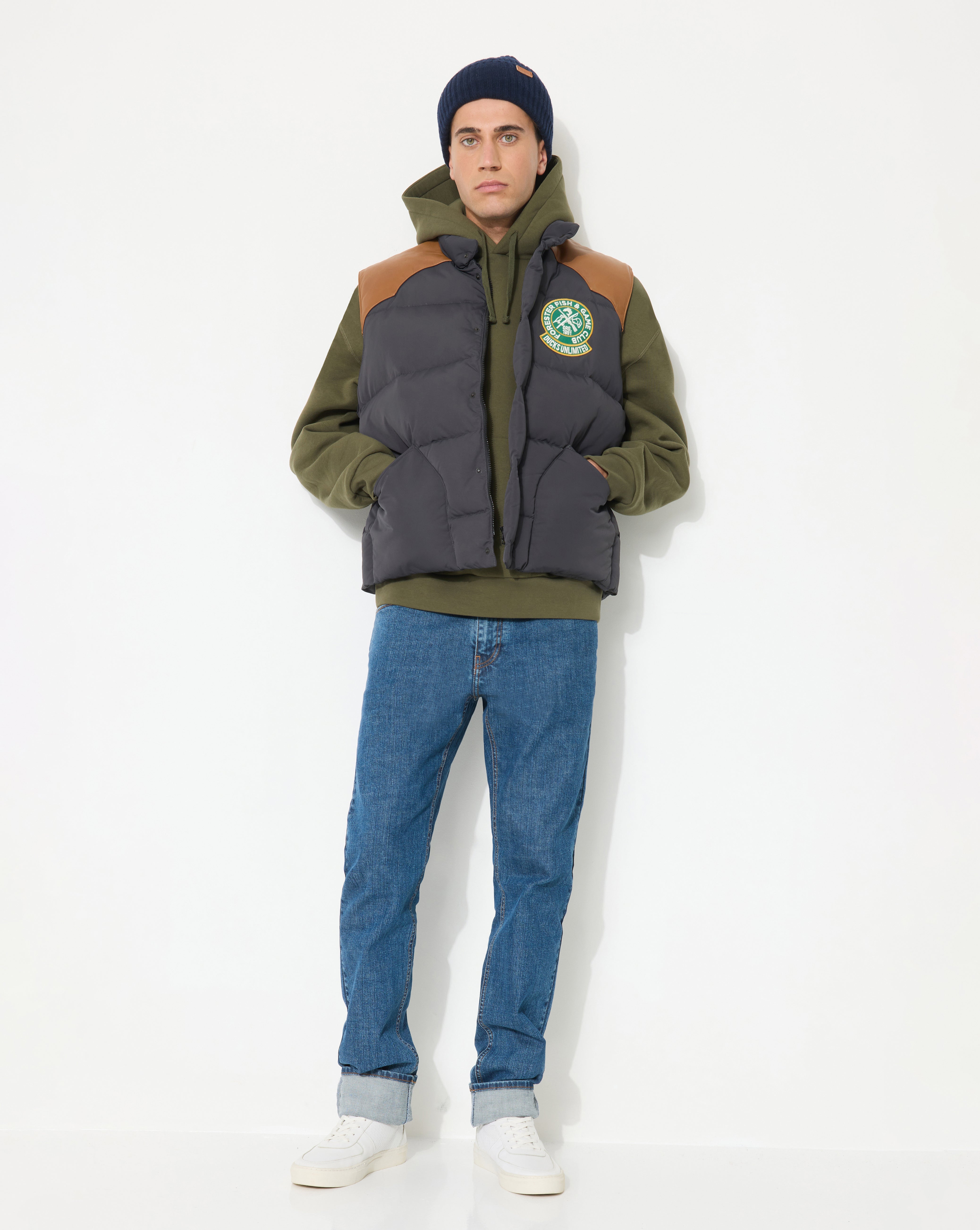 TOGS 1984 GREY DOWN JACKET